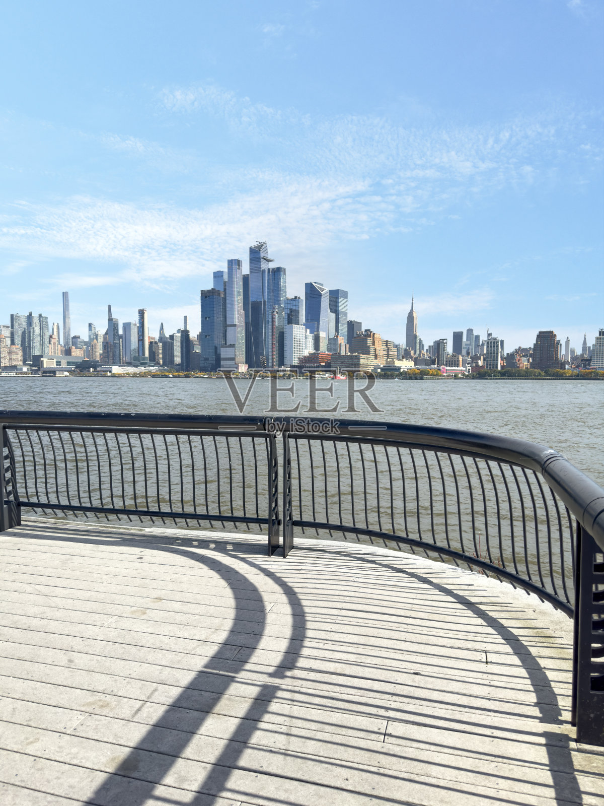 从新泽西看曼哈顿照片摄影图片