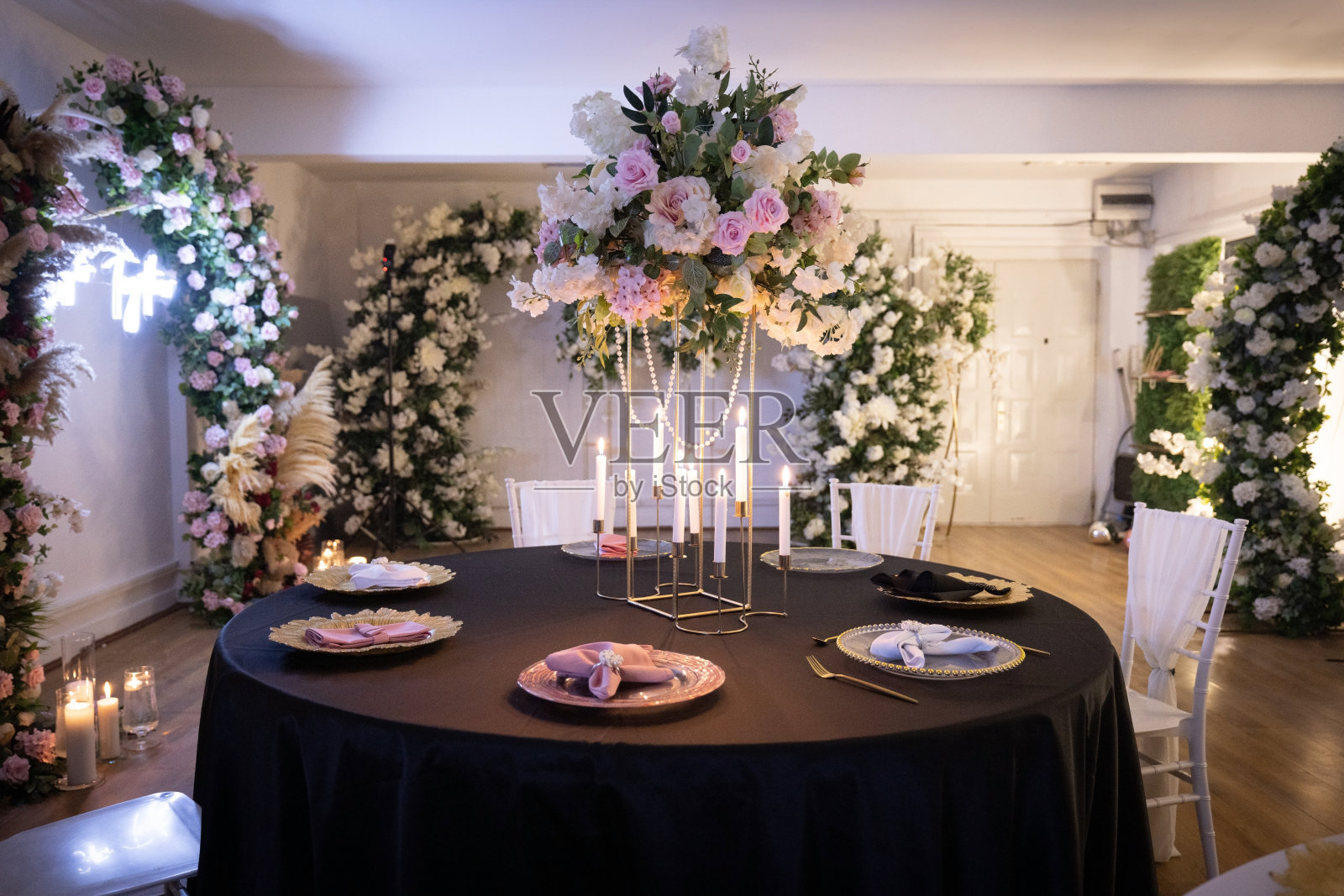 花卉设计设置照片摄影图片