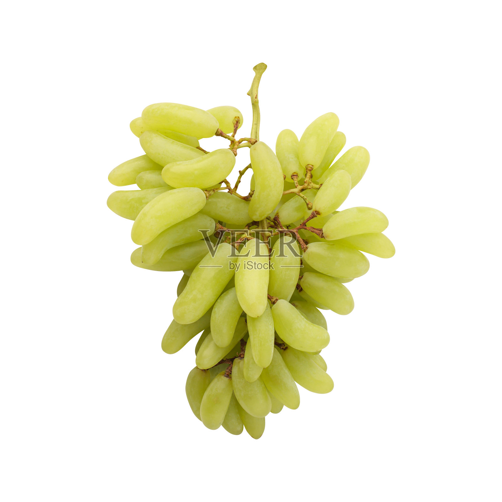 靠近一个绿色的葡萄照片摄影图片