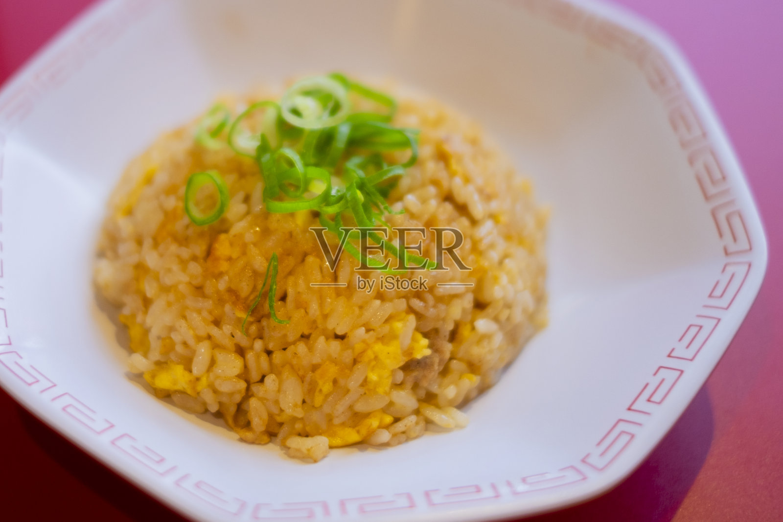 中国炒饭。照片摄影图片