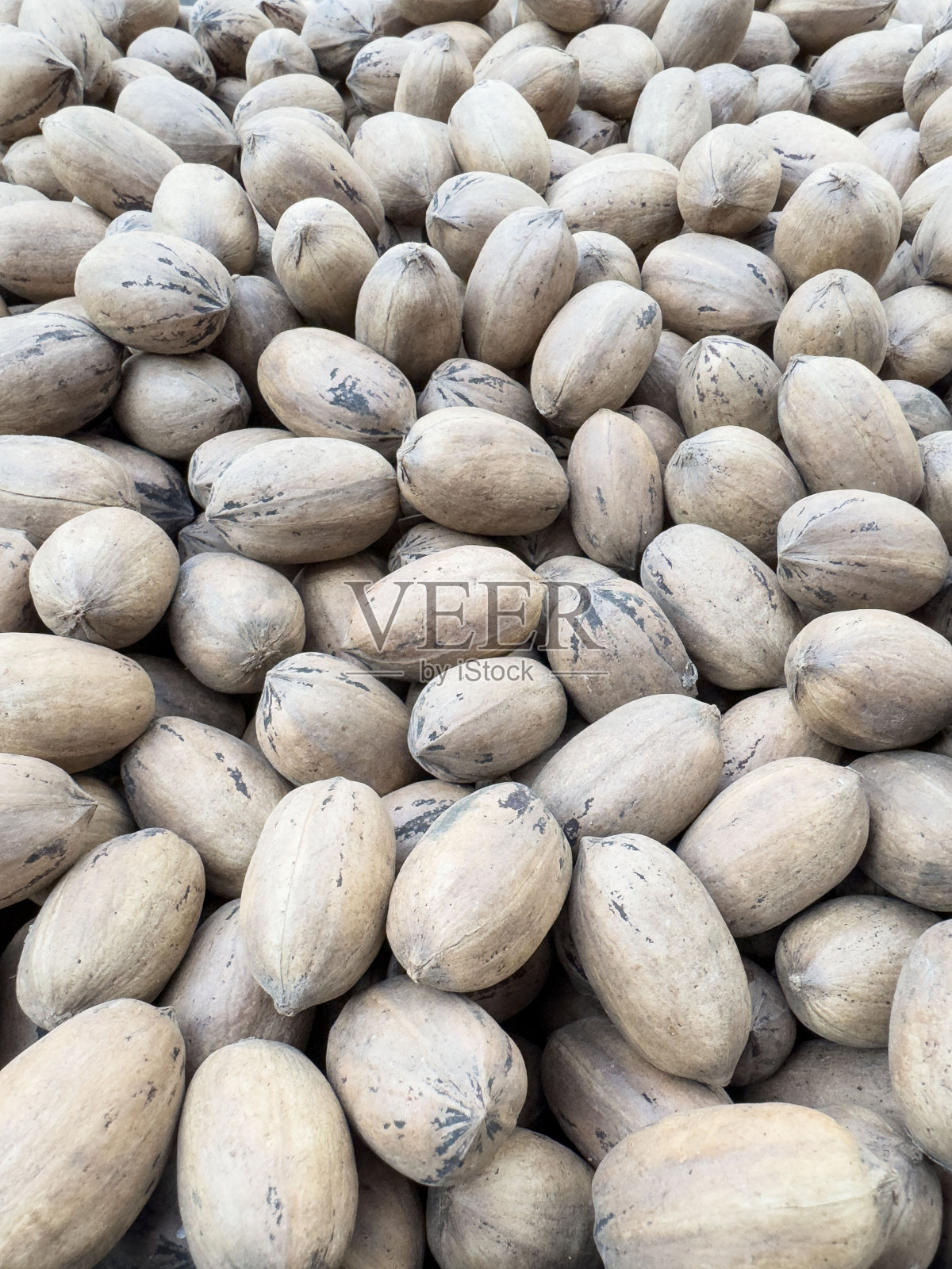 健康食品背景与整个核桃堆照片摄影图片