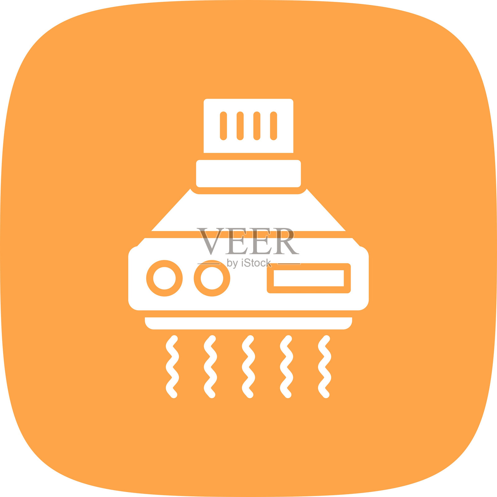 厨房罩图标插画图片素材