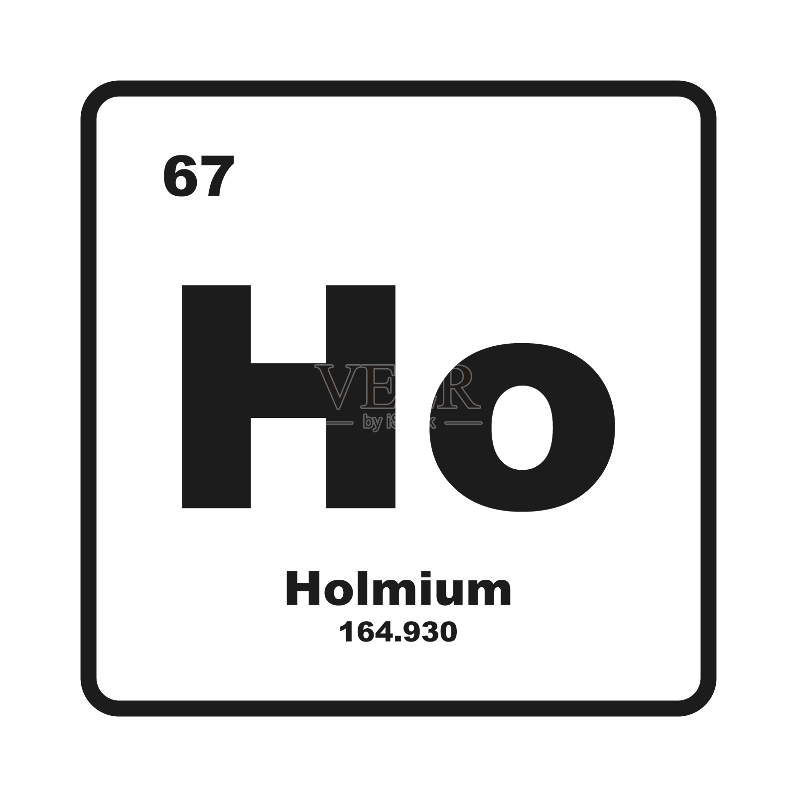 钬元素图标设计元素图片