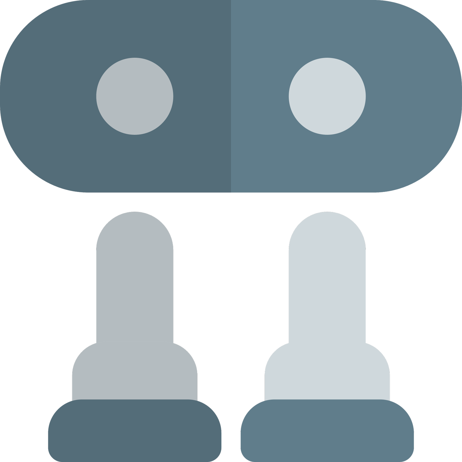 一对带声音接口的音频连接器设计元素图片