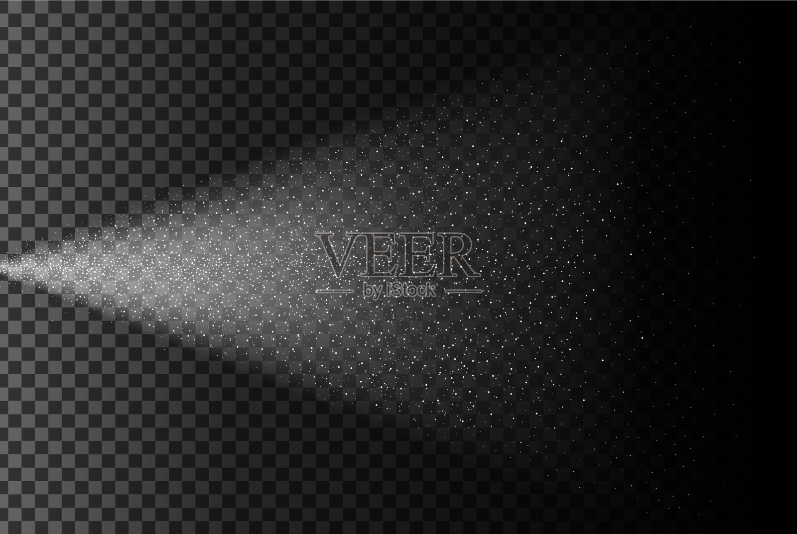 喷雾隔离插画图片素材