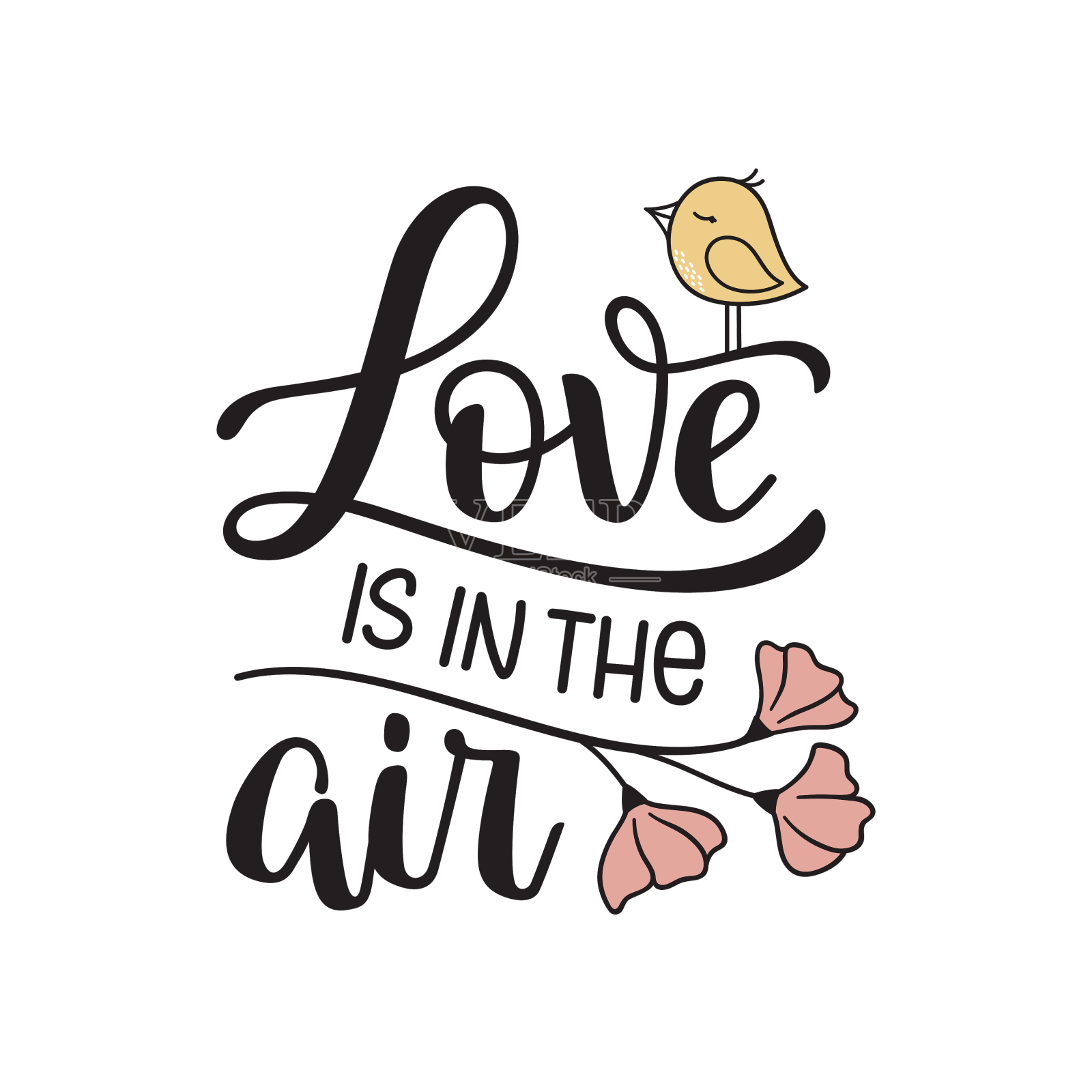 空气中弥漫着爱设计元素图片
