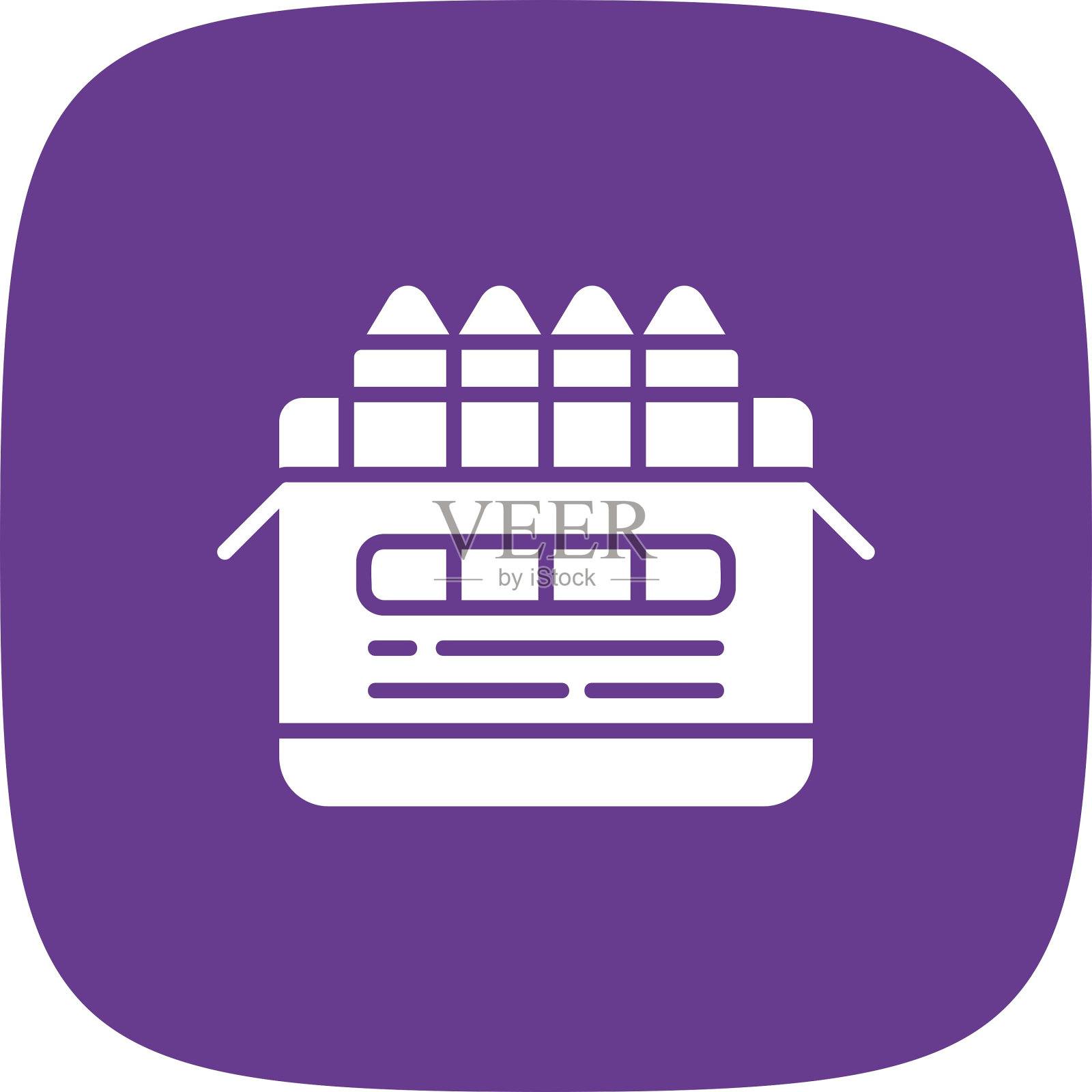 蜡笔图标插画图片素材