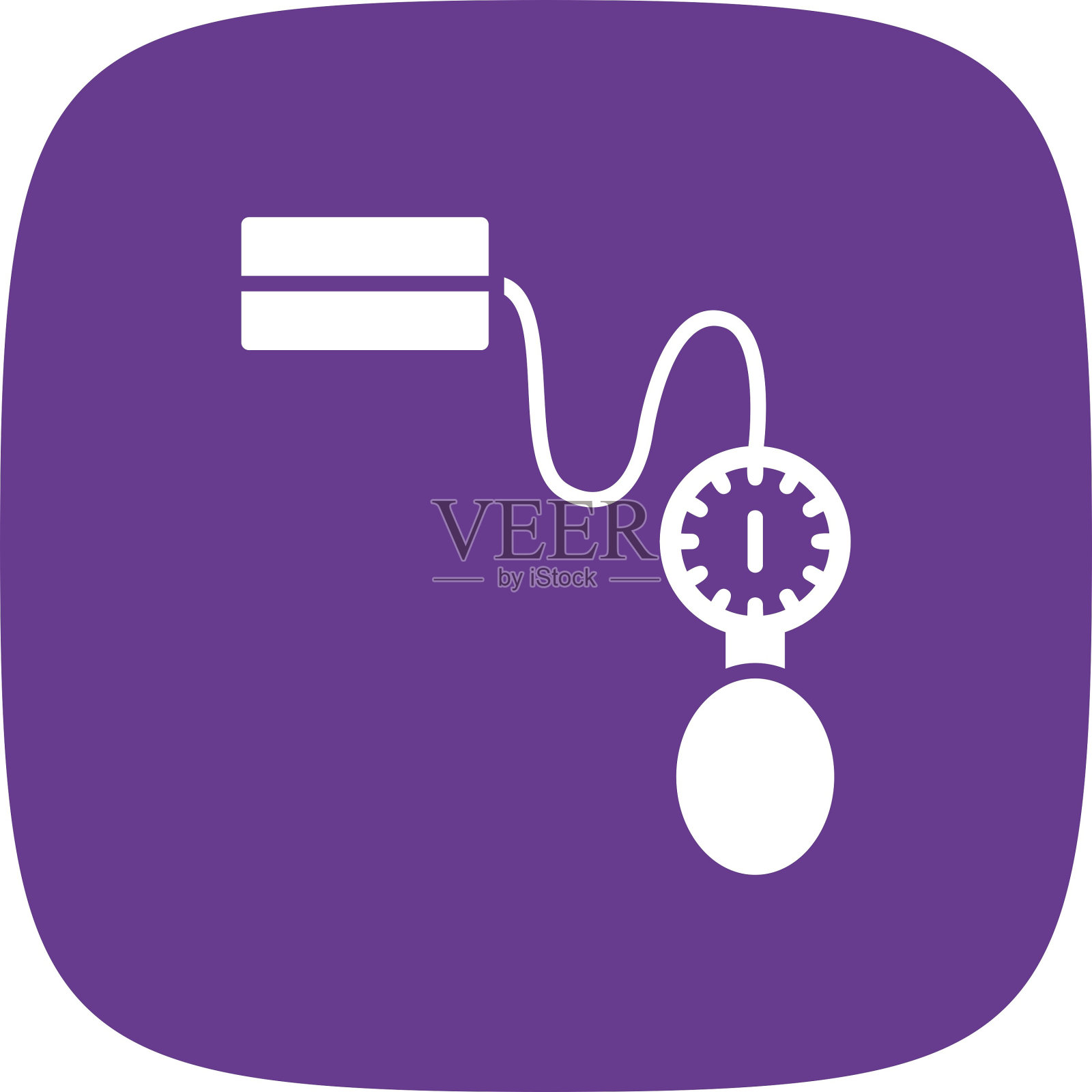 张力计的图标插画图片素材