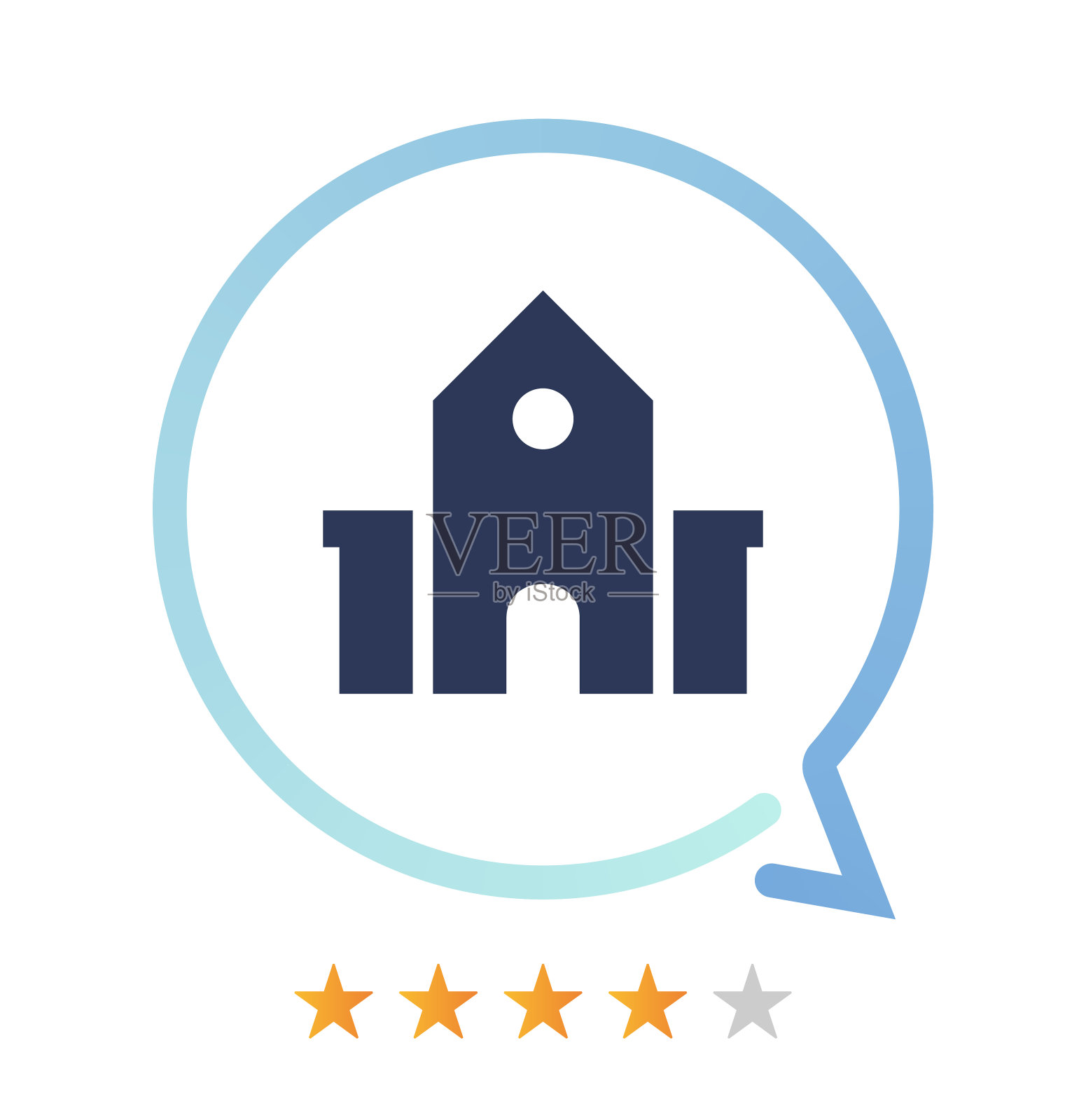 教堂矢量图标插画图片素材