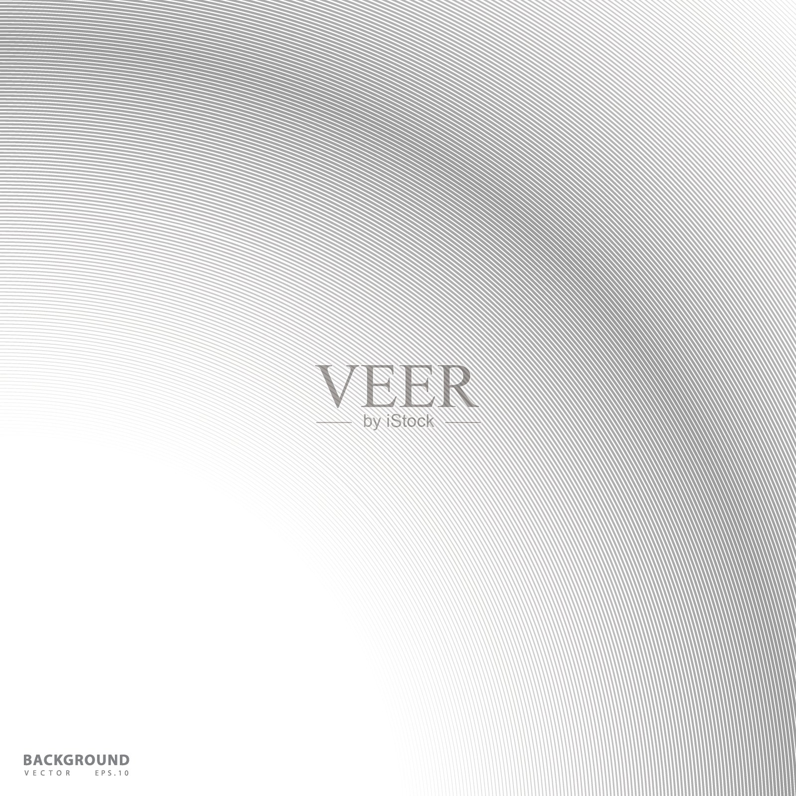 抽象背景，矢量模板为您的想法，单色线纹理，波浪线纹理插画图片素材