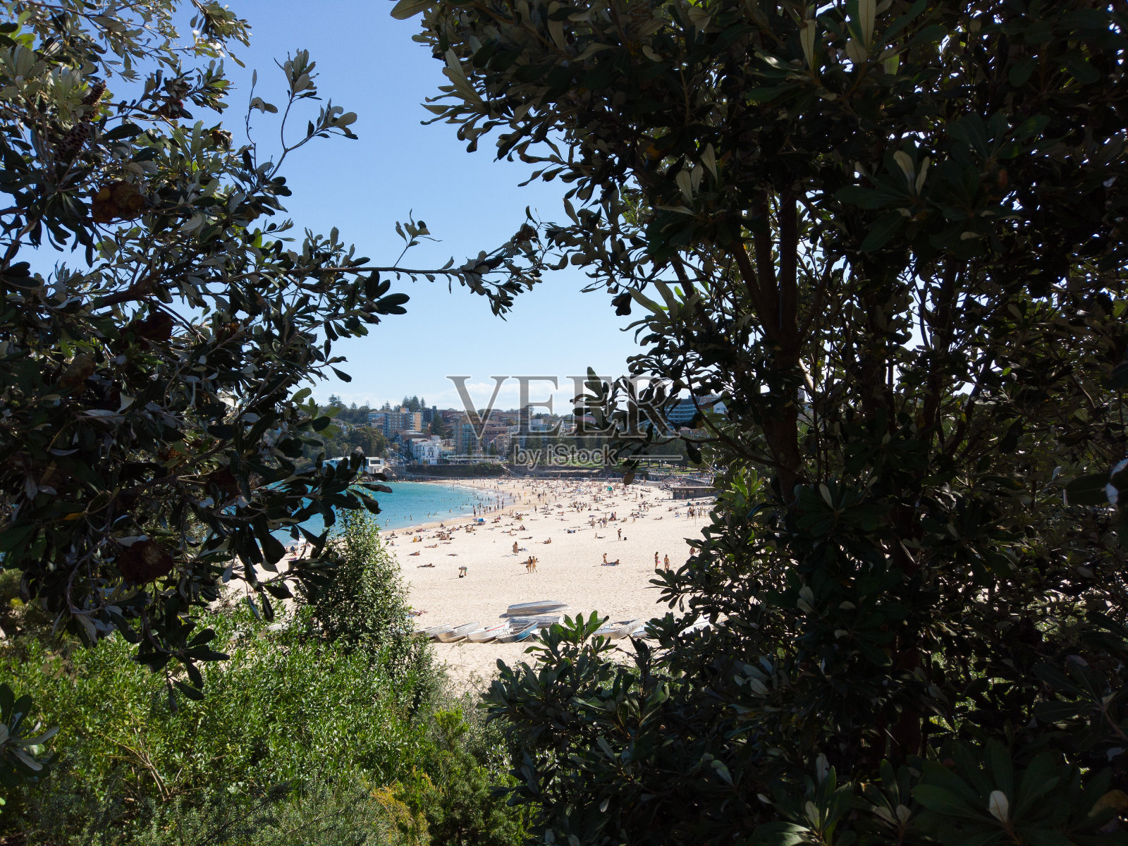 夏天的库吉海滩照片摄影图片