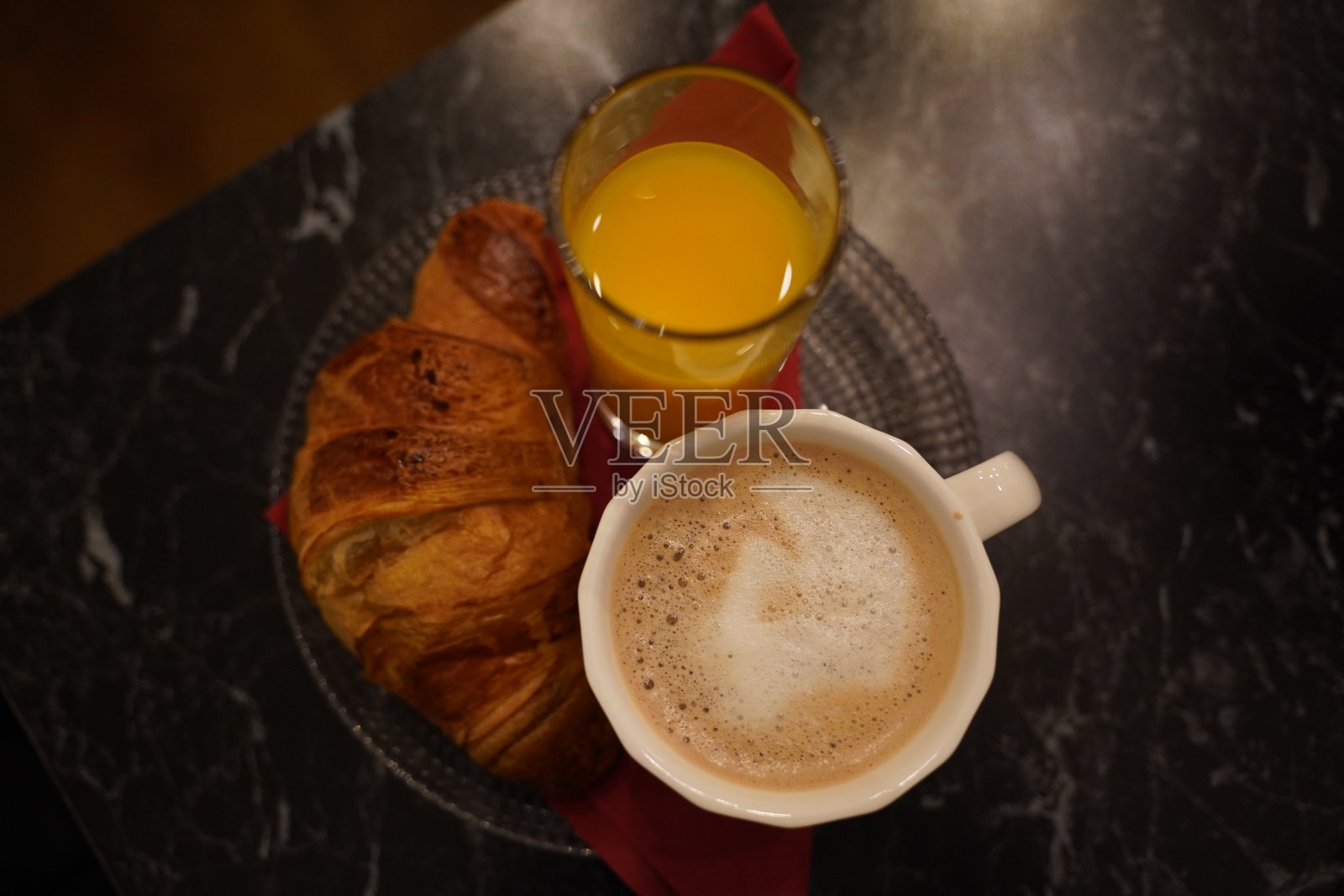 大陆式早餐照片摄影图片