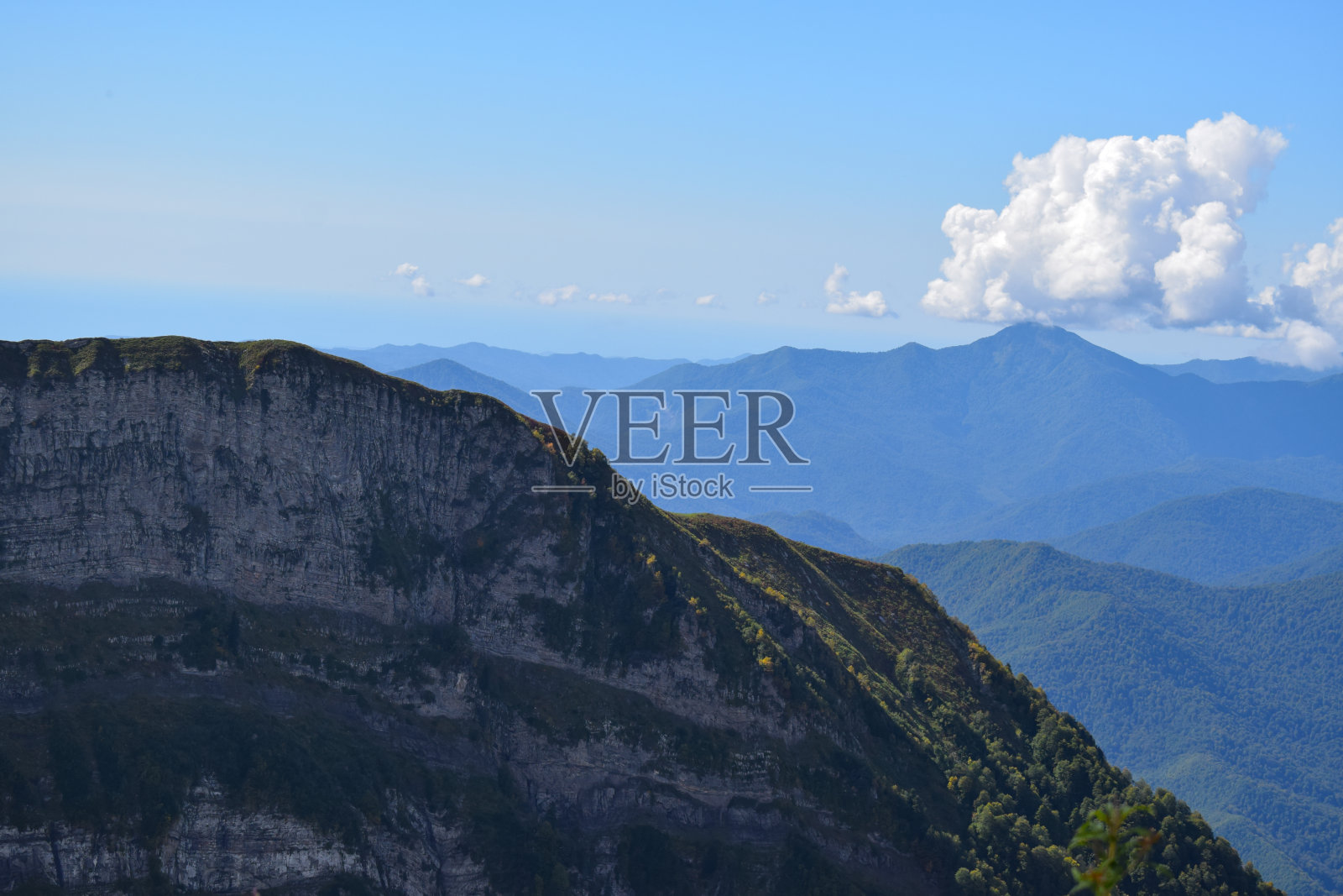 美丽的山景照片摄影图片