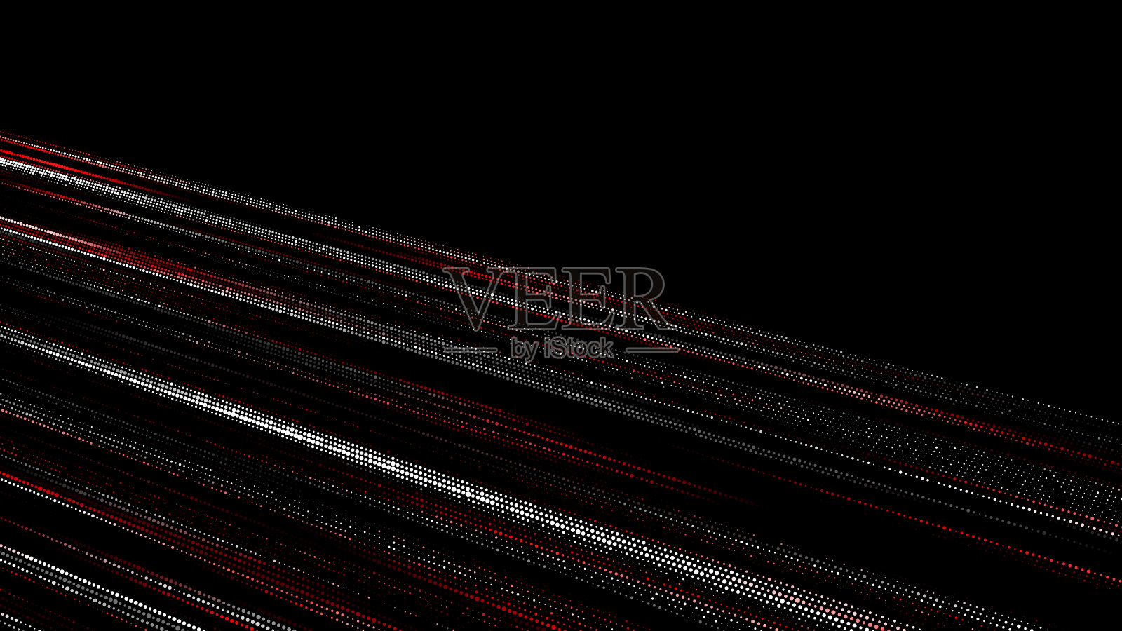 抽象矢量消失纹理。用二进制代码移动数据的概念。带噪点效果的半色调。屏幕上的矩阵背景。未来的模式。插画图片素材