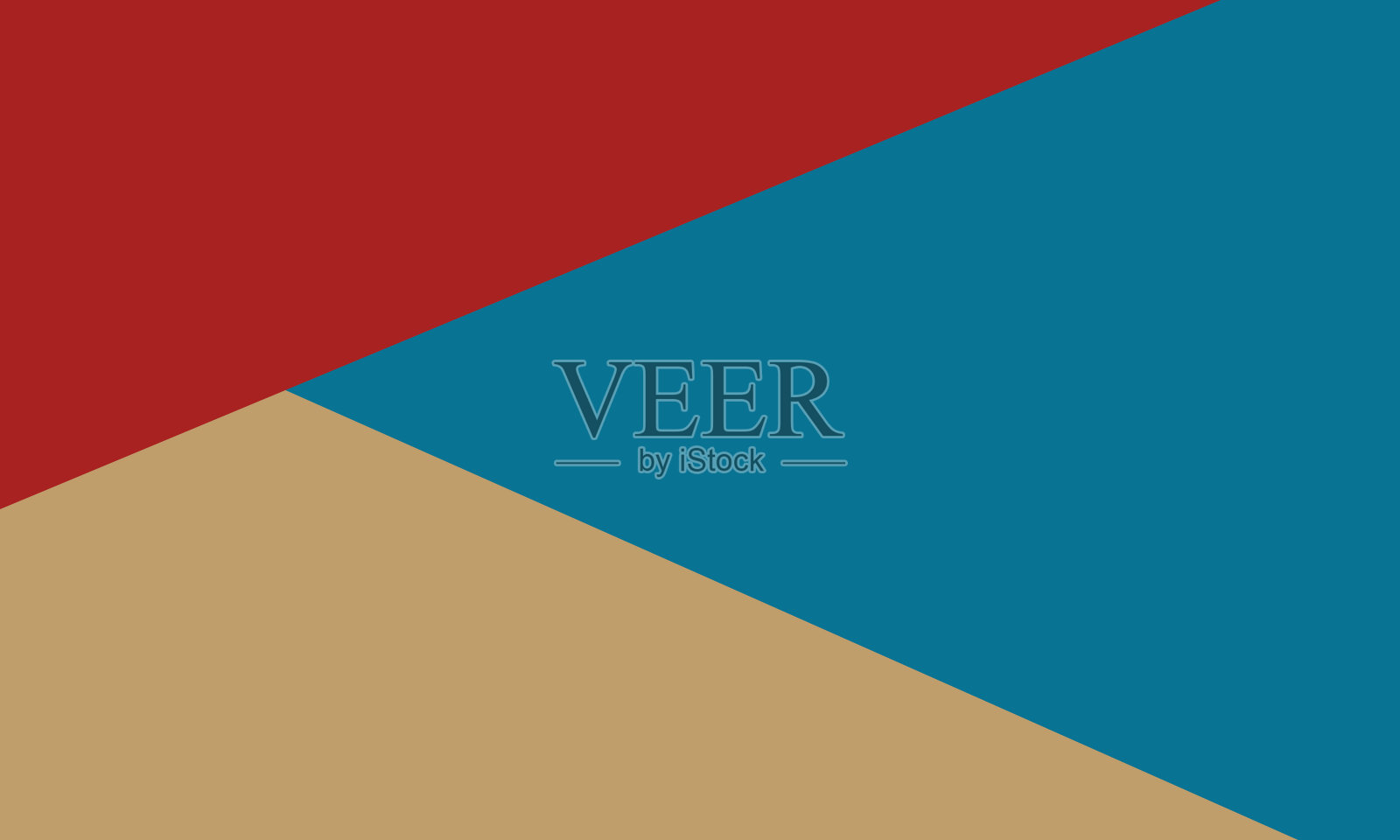 几何图案纸的背景设计与彩色复古插画图片素材