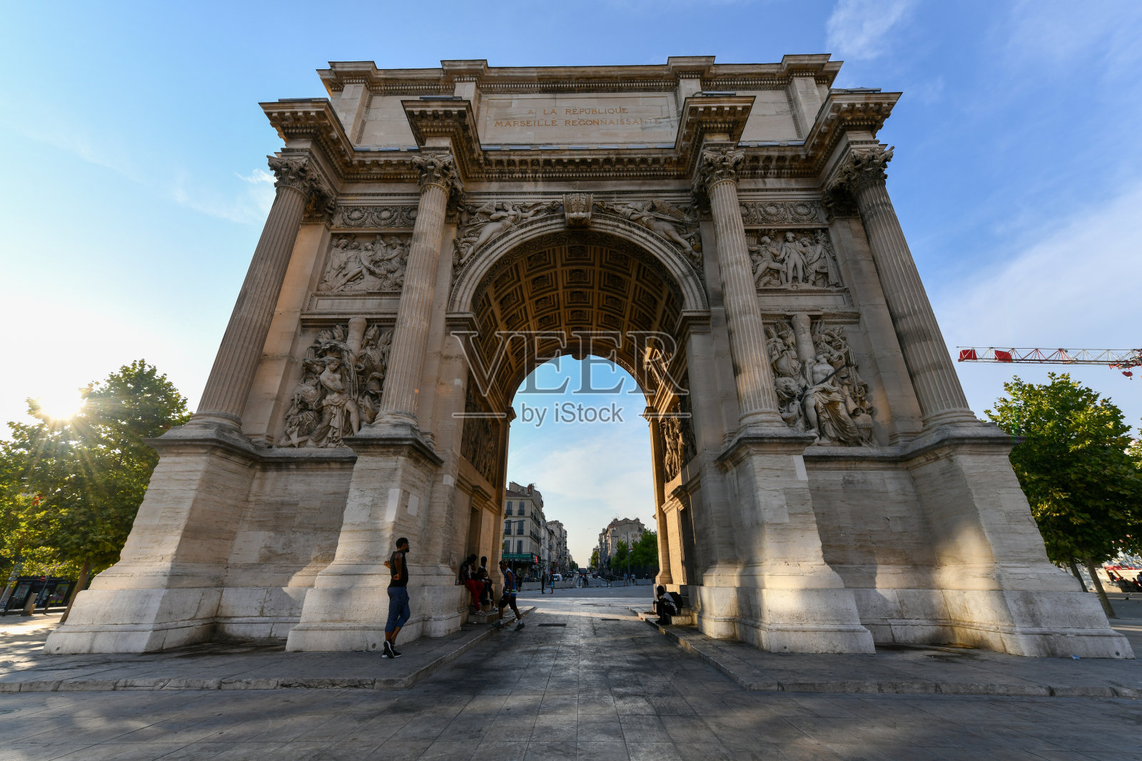 Porte Royale - Marsaille，法国照片摄影图片