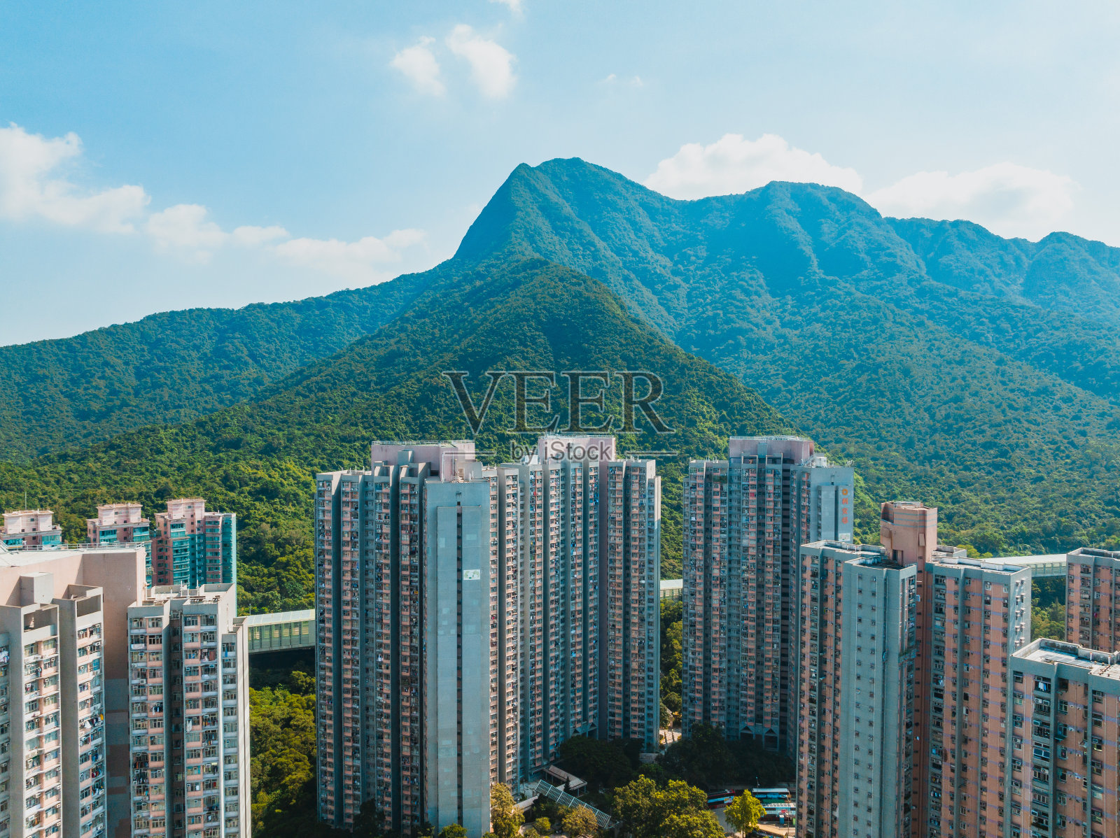中国香港马鞍山的住宅楼照片摄影图片