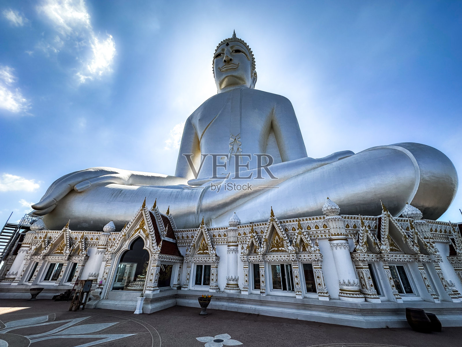Wat Roi Phra Phutthabat Phu manoram, Mukdahan，泰国照片摄影图片