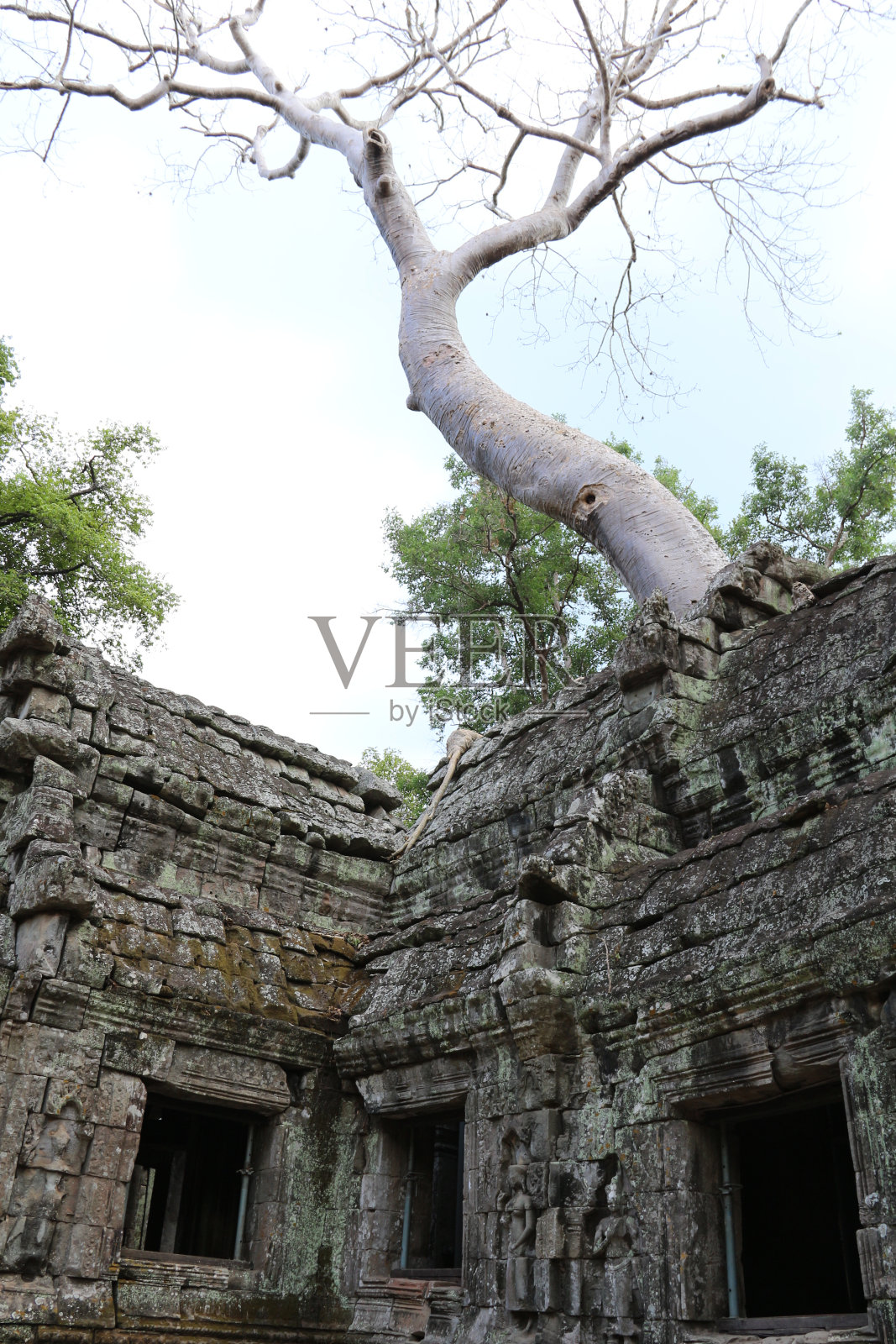 柬埔寨吴哥窟的伟大历史照片摄影图片