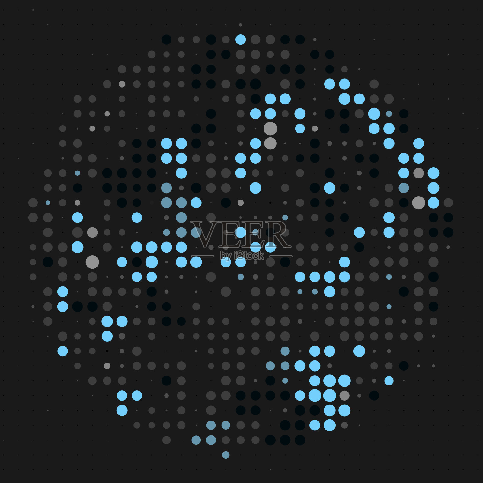 半色调图案纹理矢量抽象背景。动态复古背景。现代的背景。插画图片素材