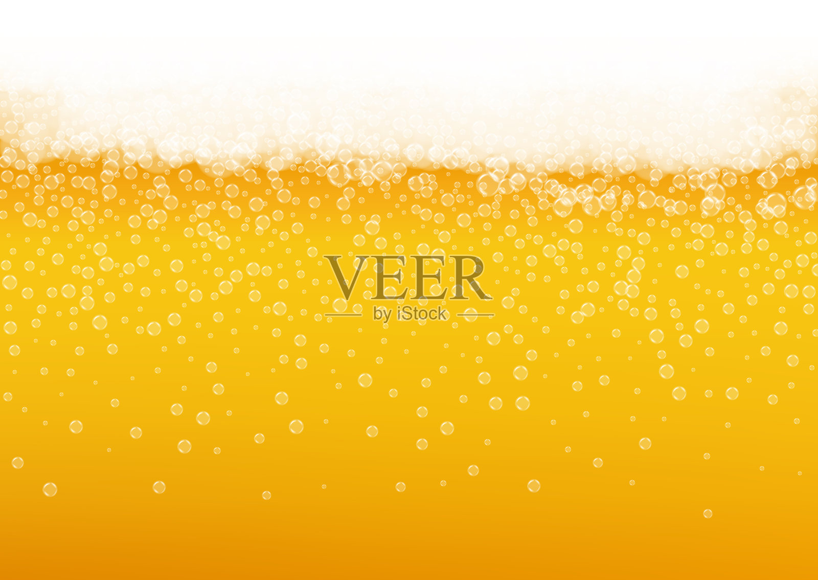 飞溅的啤酒。工艺层的背景。啤酒节泡沫。插画图片素材