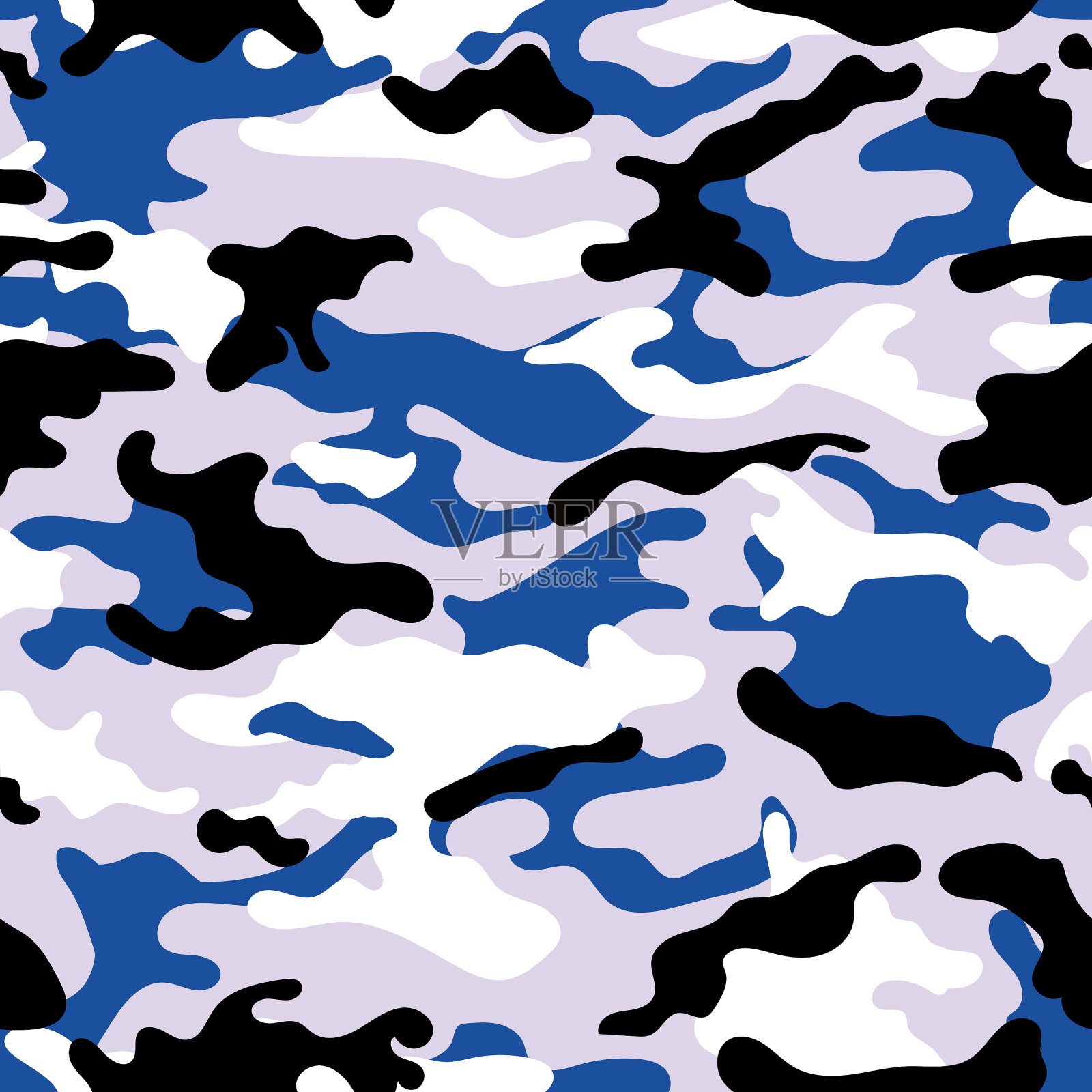 时尚迷彩军用图案插画图片素材