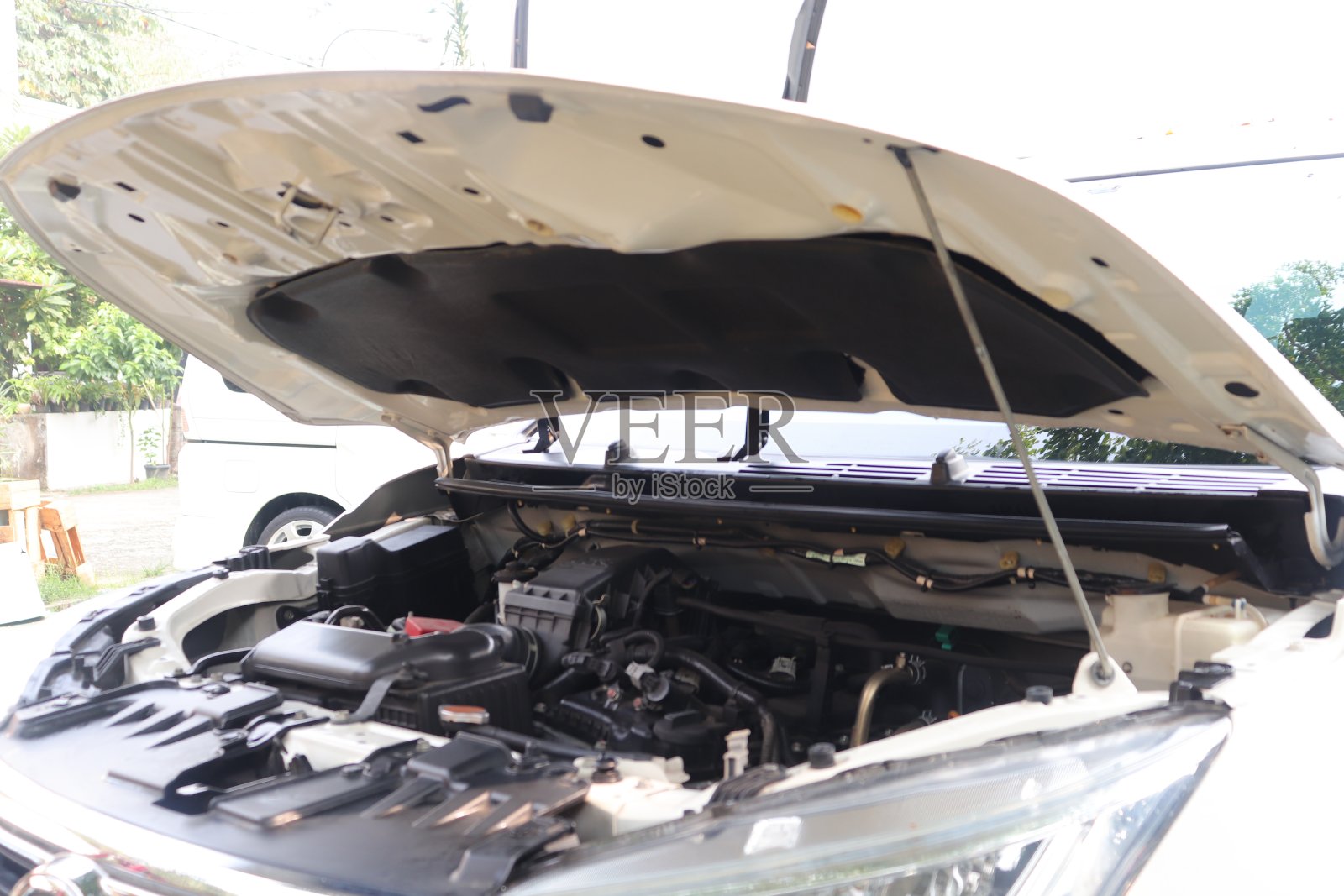 汽车发动机照片摄影图片