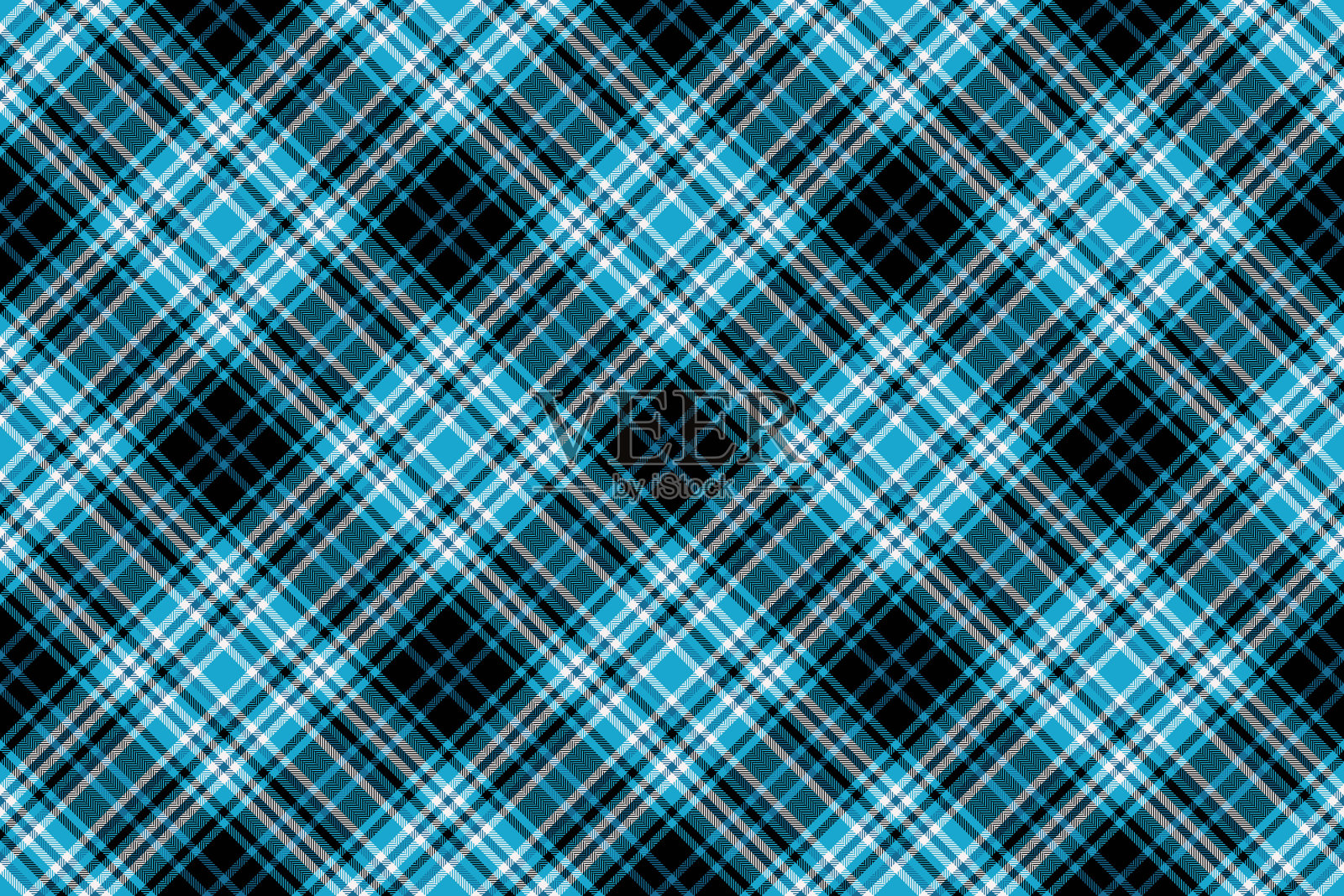 检查背景图案的无缝格子与一个插画图片素材