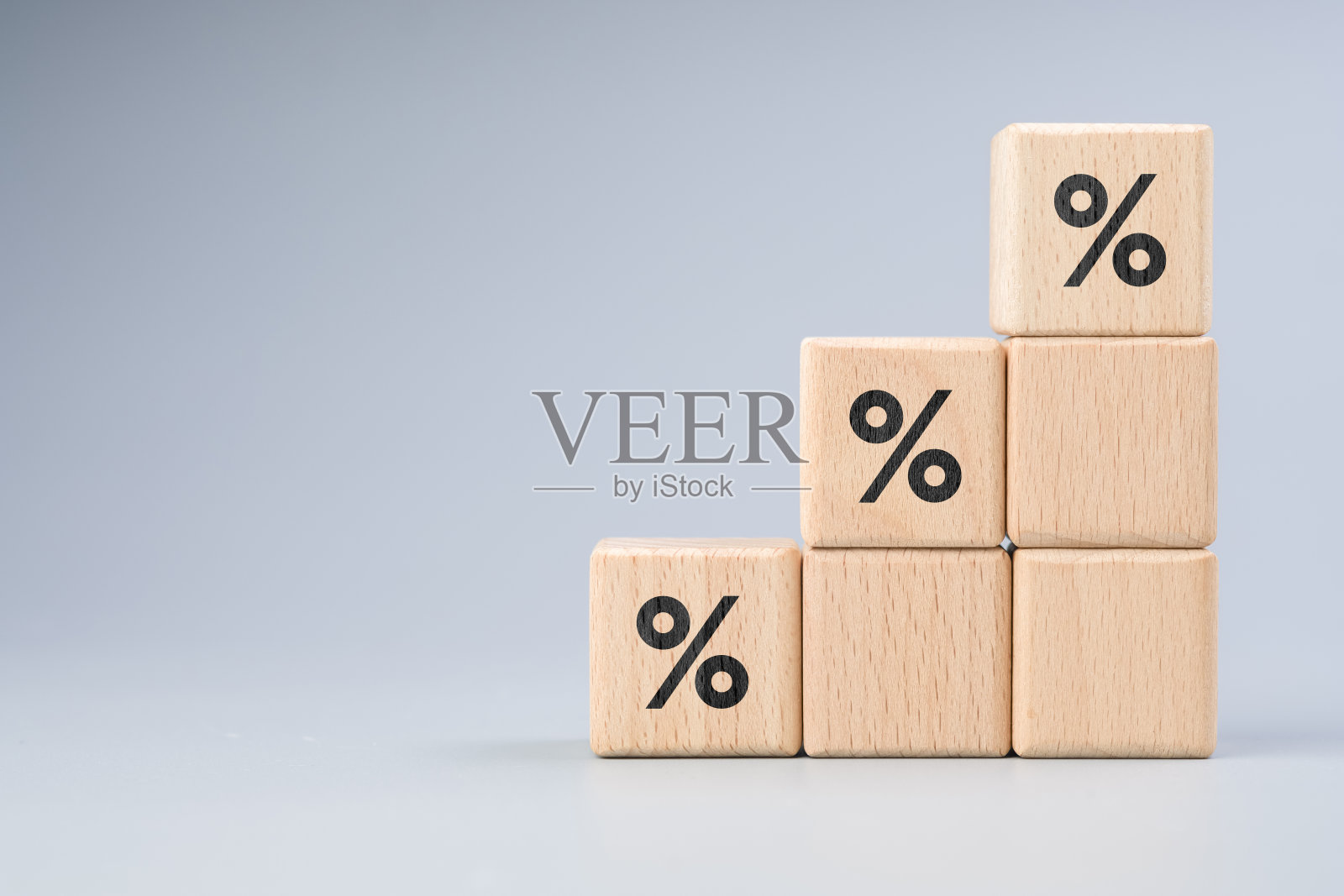 逐级增长百分比照片摄影图片