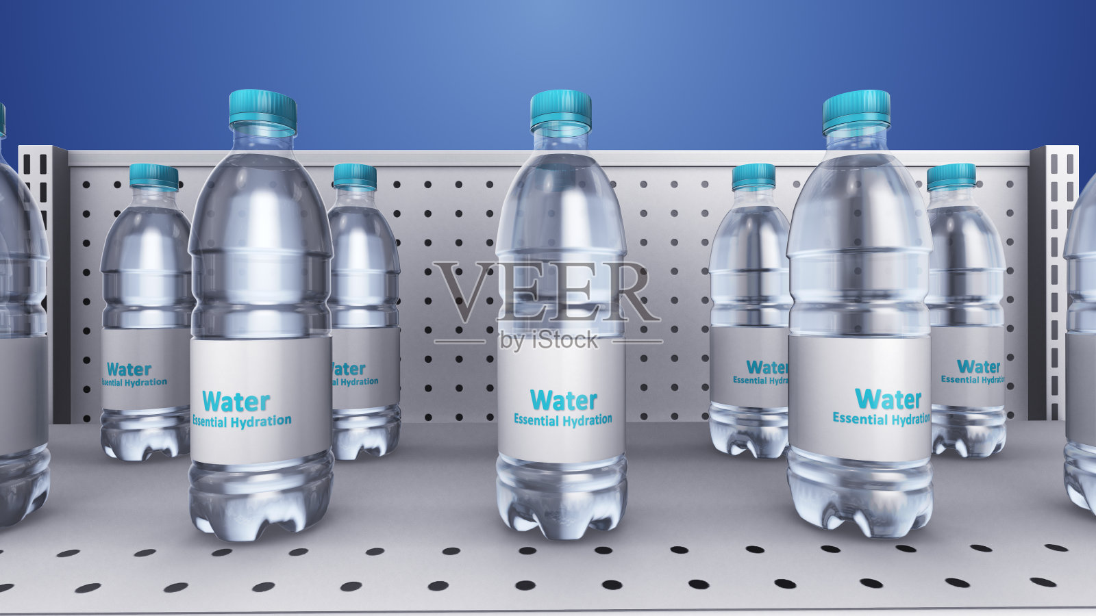 储备必要的水瓶，为危机做好准备照片摄影图片