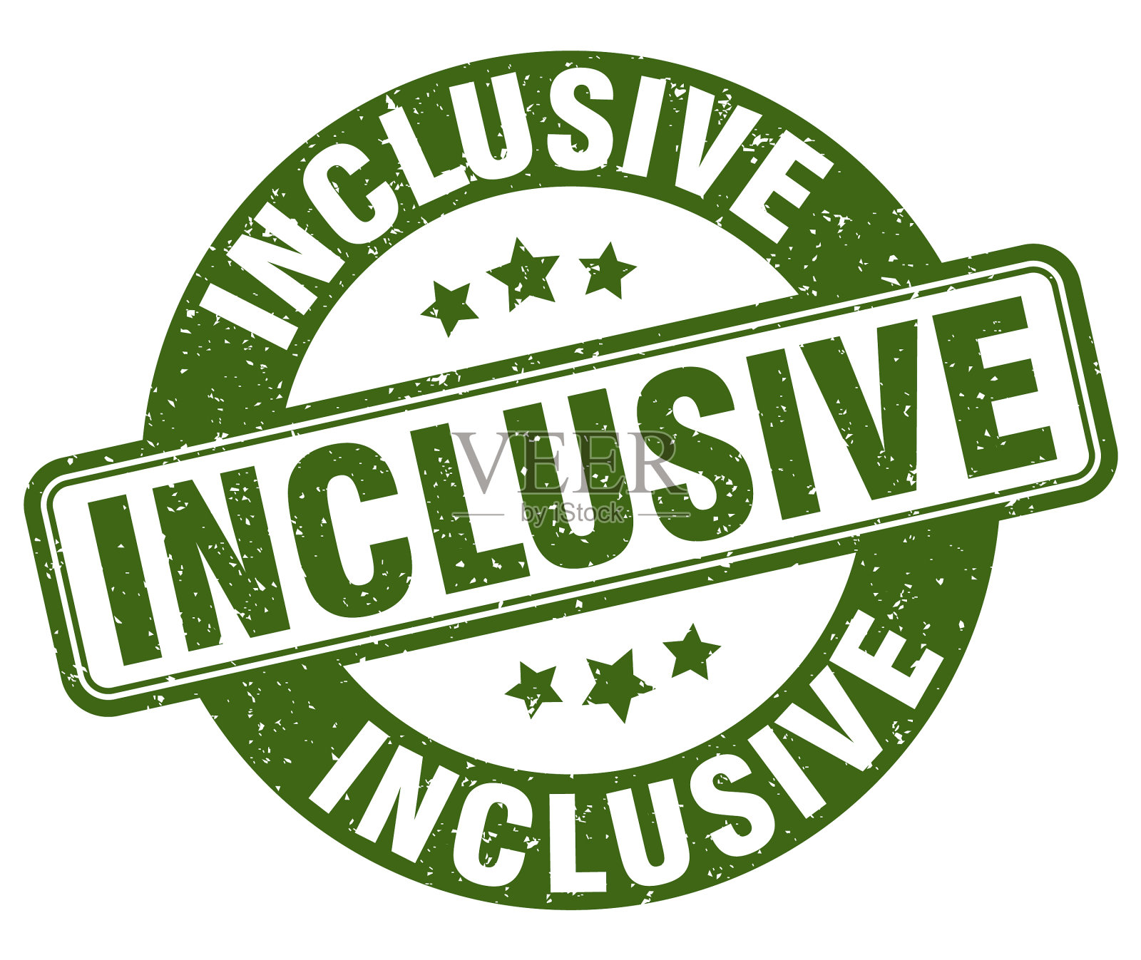 包括邮票包括标签圆形垃圾标志插画图片素材