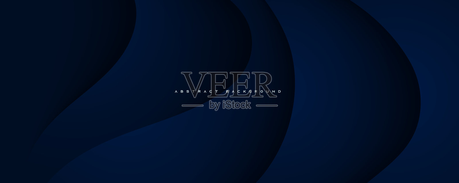 抽象的深蓝色层叠的背景设计插画图片素材