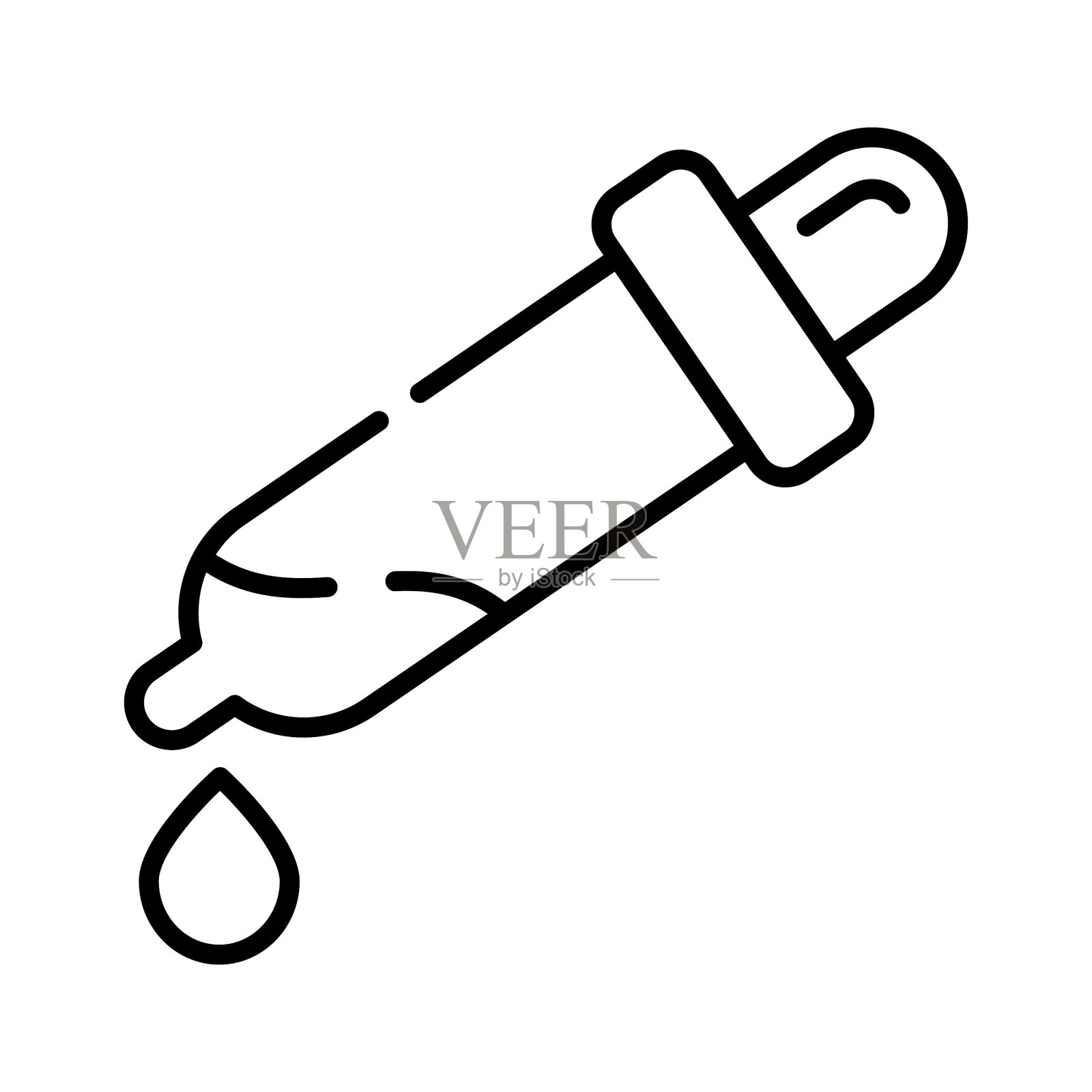 检查这个美丽的图标drop在可编辑的现代风格，高级矢量。插画图片素材