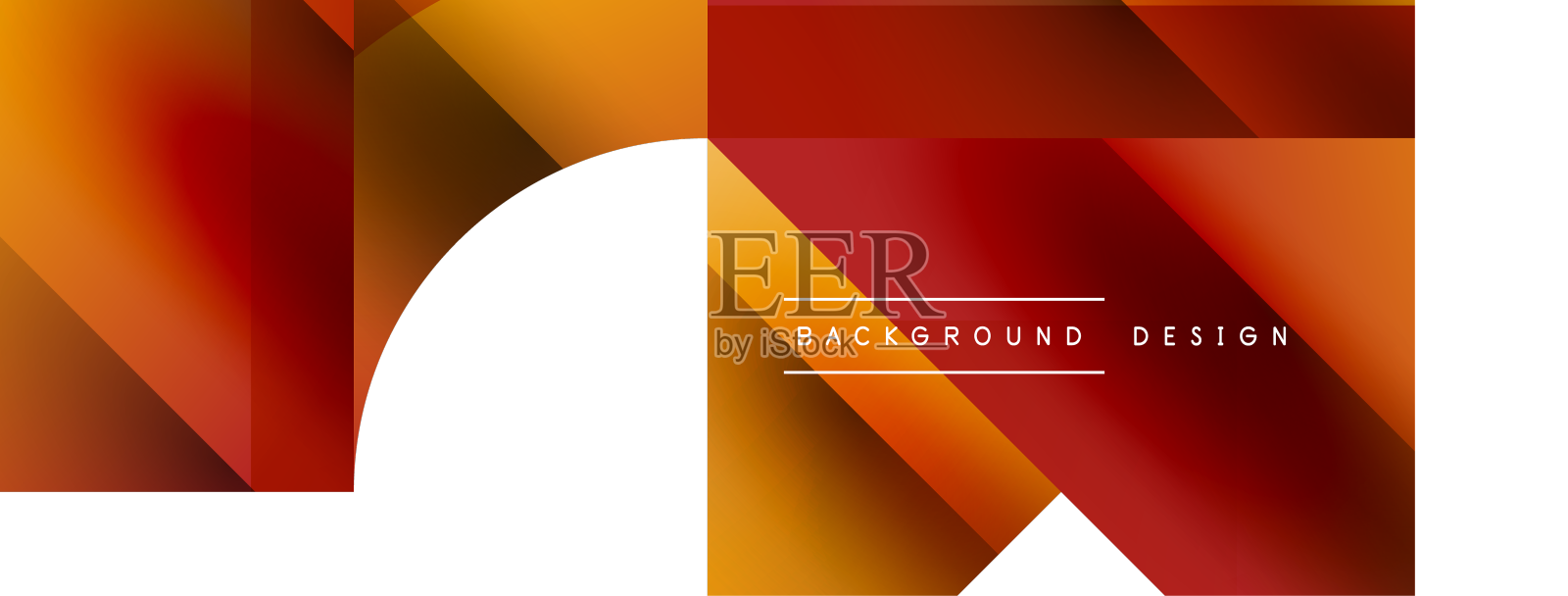 光滑的圆形、方形、三角形造型极简主义设计元素图片