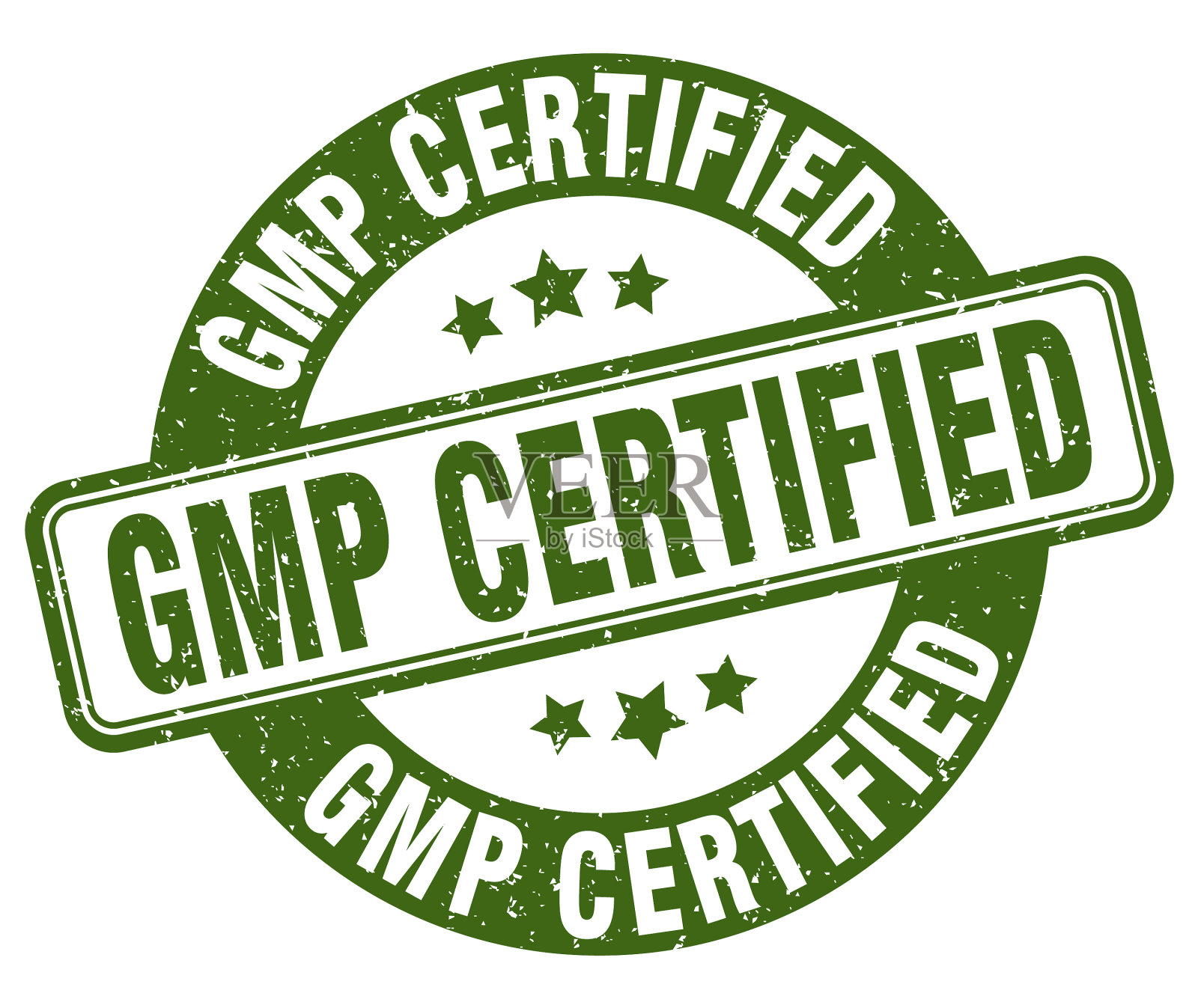 GMP认证印章GMP认证标签轮插画图片素材