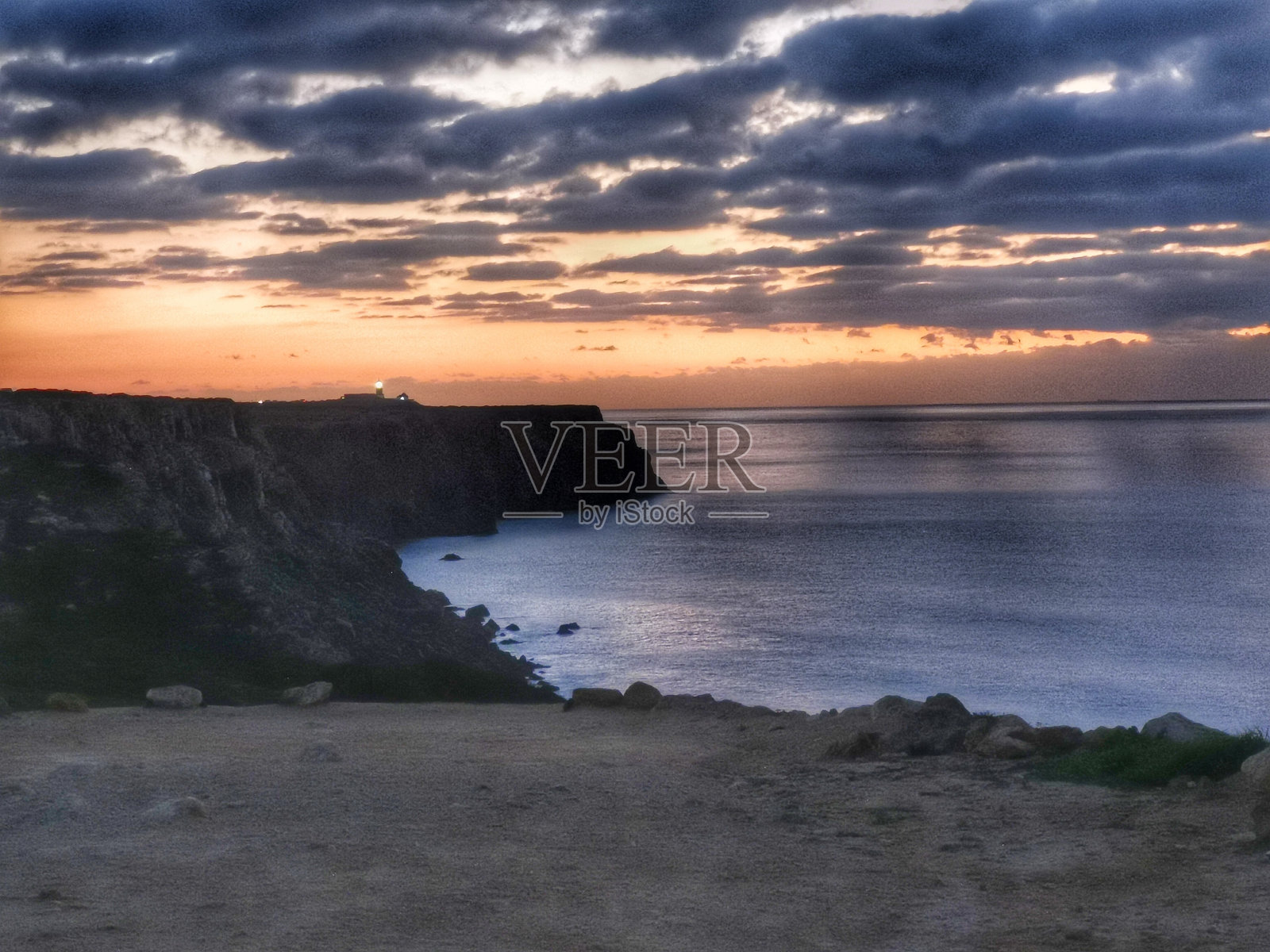 葡萄牙阿尔加维的日出照片摄影图片