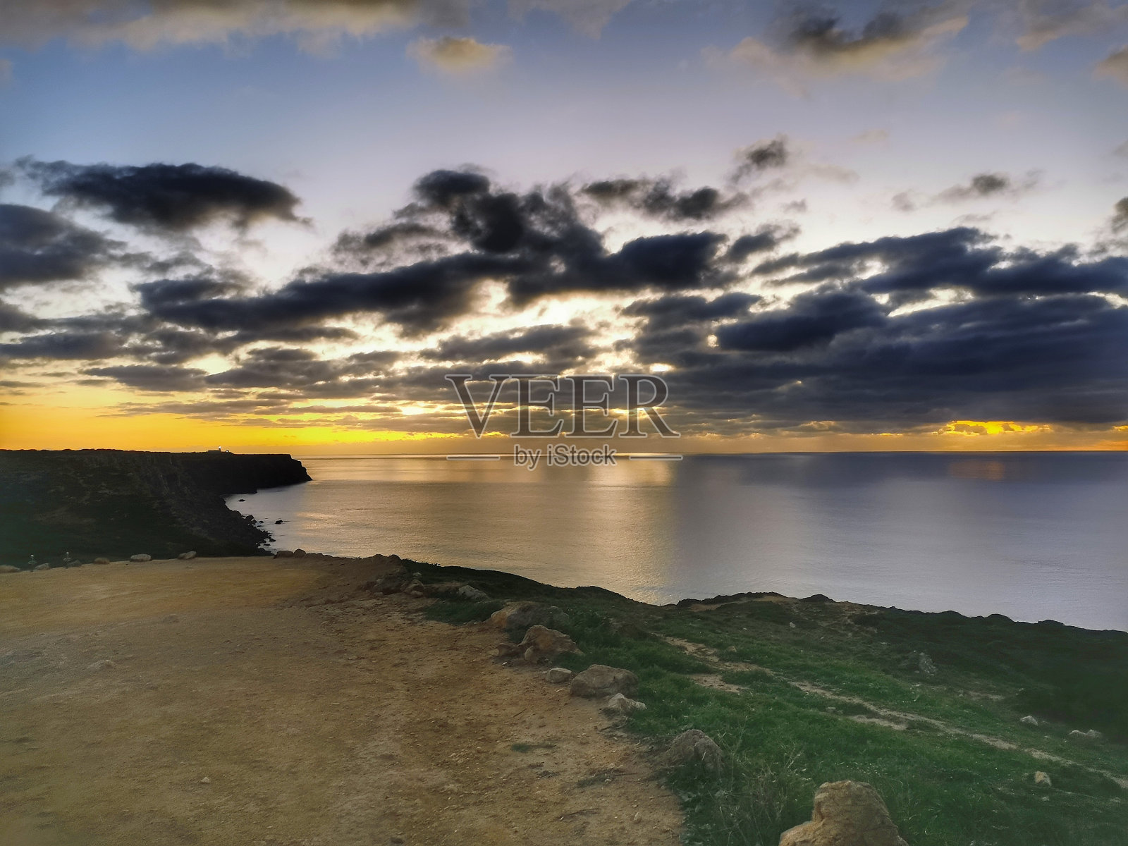 葡萄牙阿尔加维的日出照片摄影图片