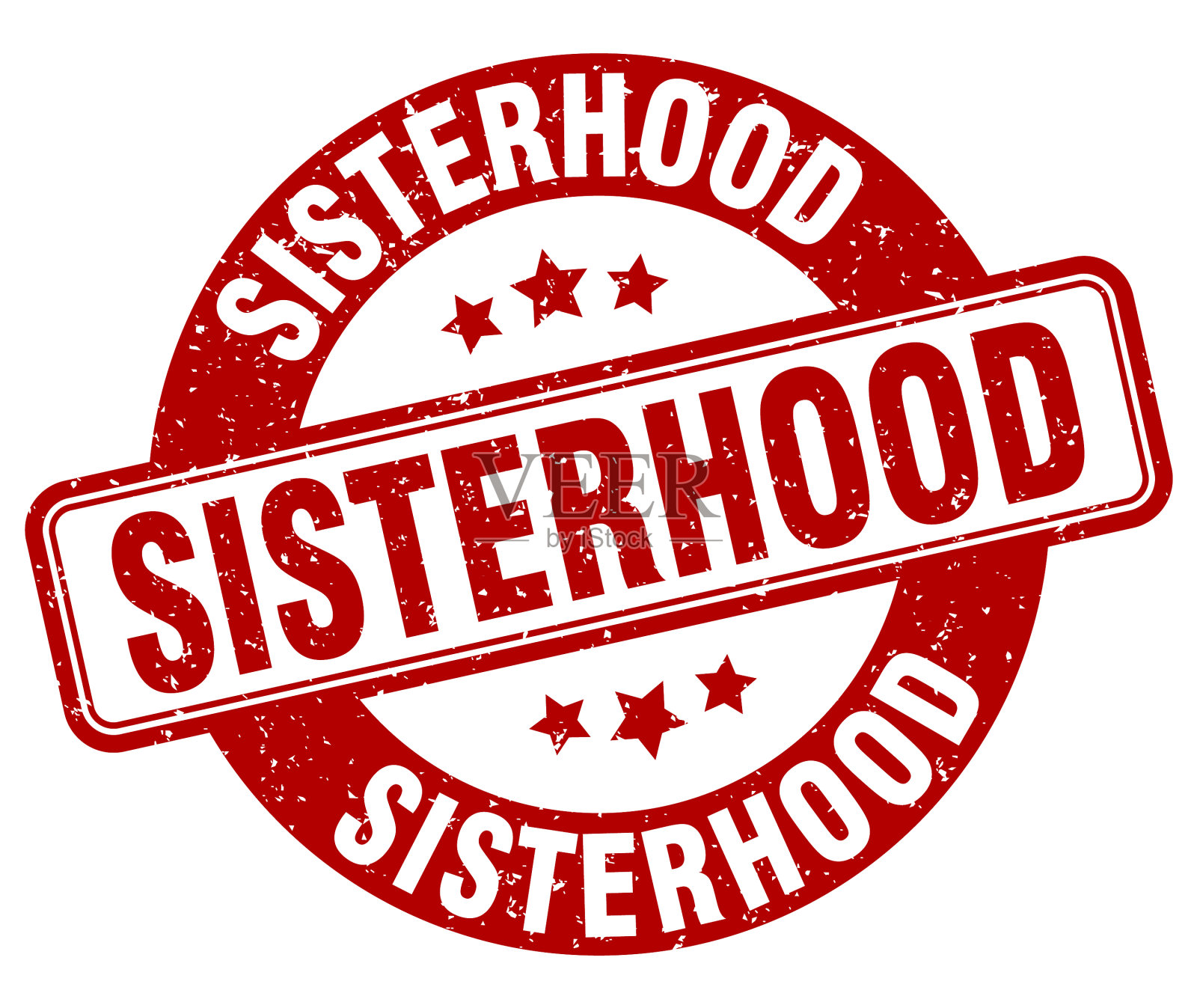 姐妹章姐妹标签圆形垃圾插画图片素材