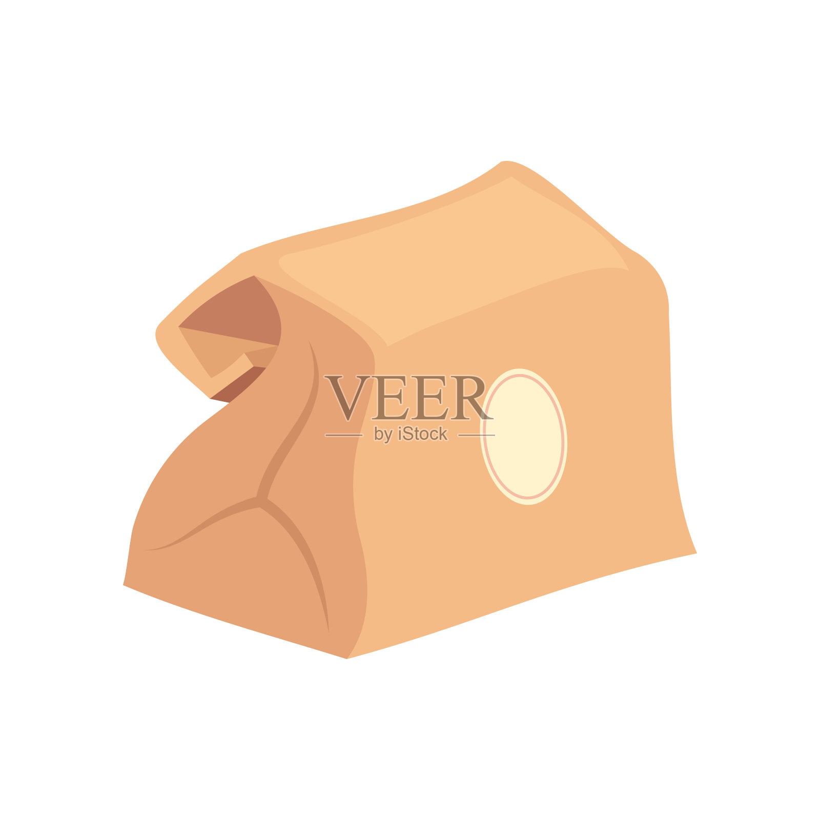 外卖食品纸包装。快餐容器。交付包。空白3D纸板箱，袋子，或杯子模型。拉链袋。餐包装。咖啡杯插画图片素材