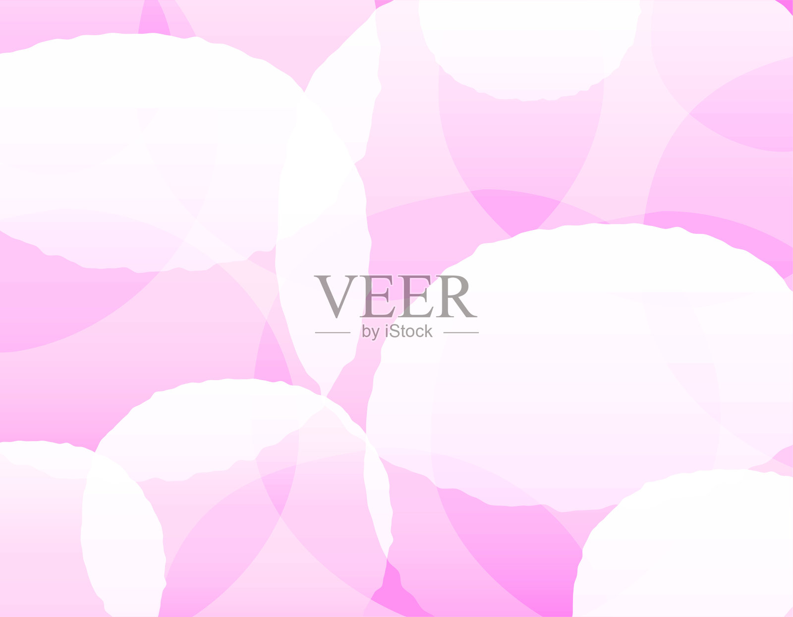 粉红色渐变背景。爱的图像背景。春天。插画图片素材