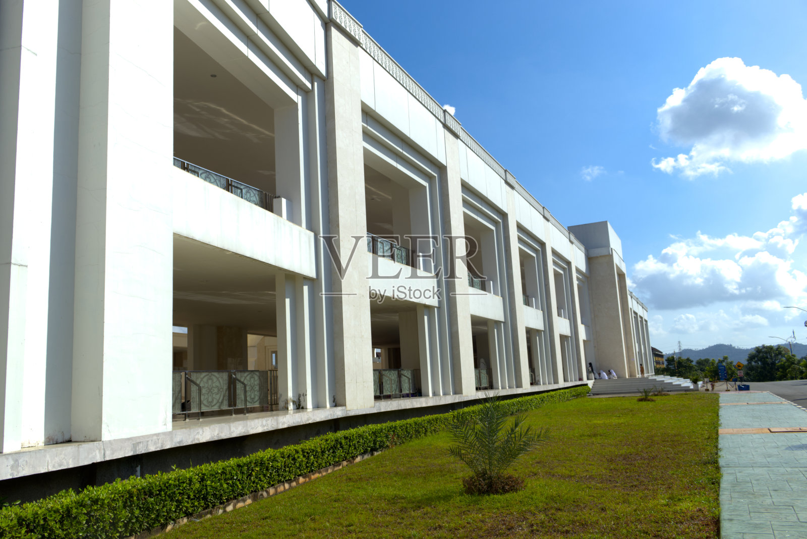 巴淡岛的苏丹马哈茂德清真寺照片摄影图片