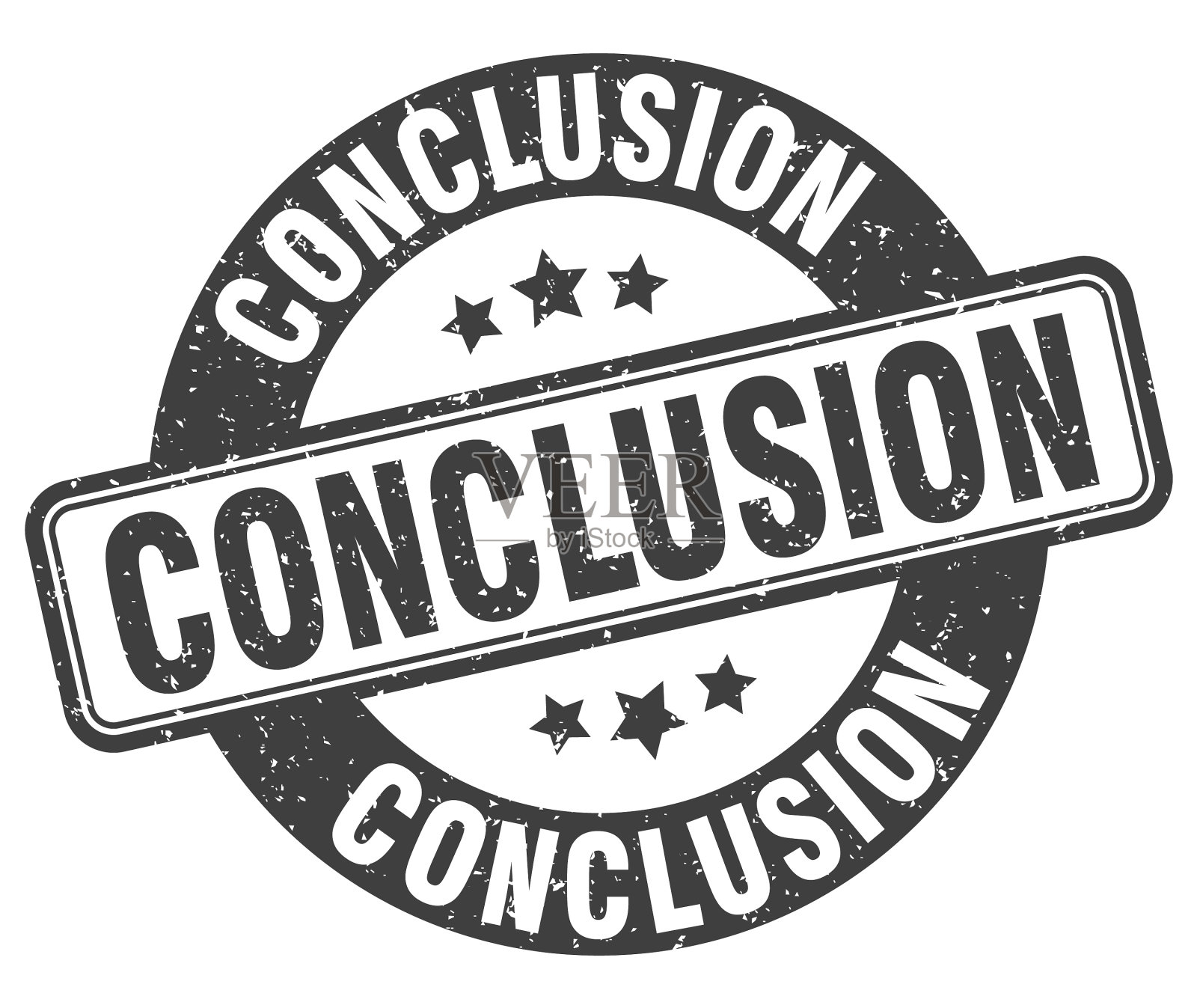 结论章结论标签圆垃圾插画图片素材