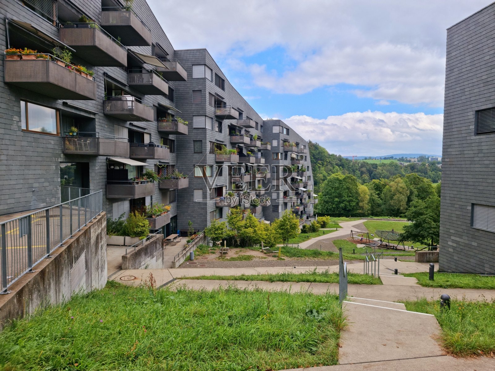 住宅建筑苏黎世照片摄影图片