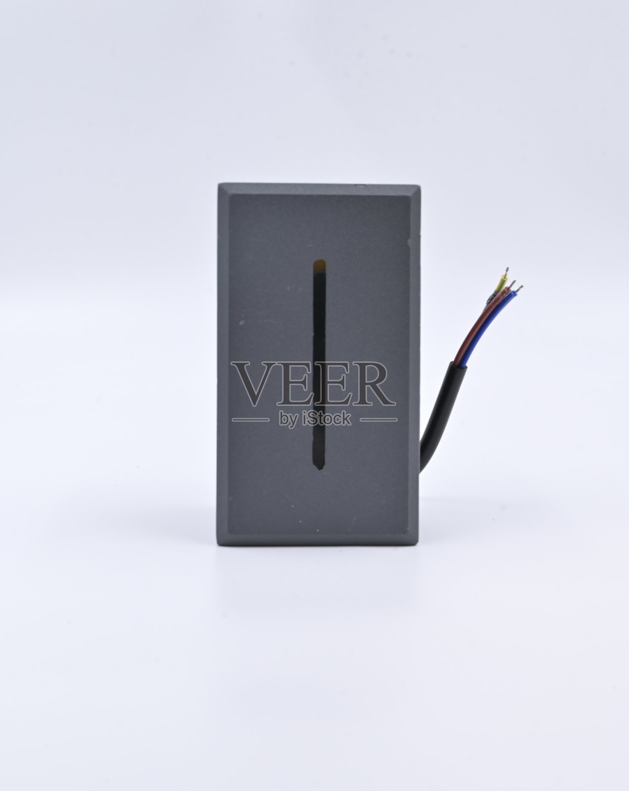 现代室内外台阶灯商业和花式用途隔离在白色背景照片摄影图片