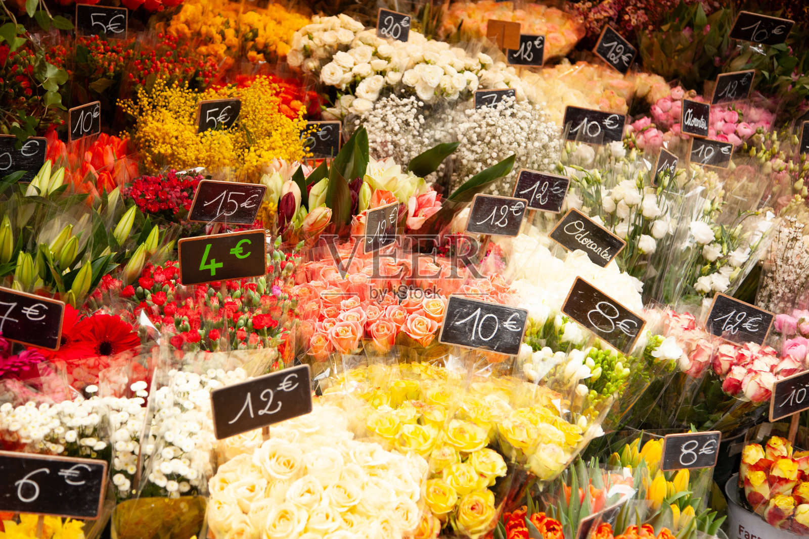 花店的花照片摄影图片