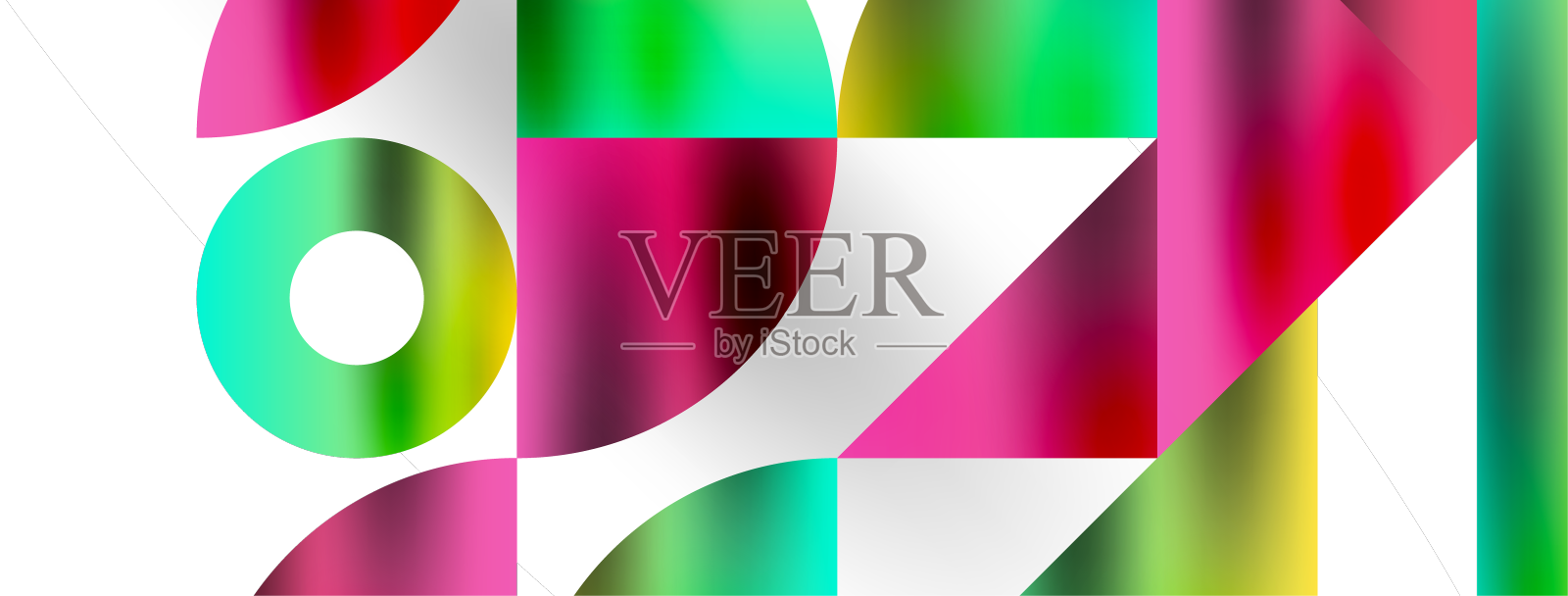 三角形、线条和的艺术安排设计元素图片