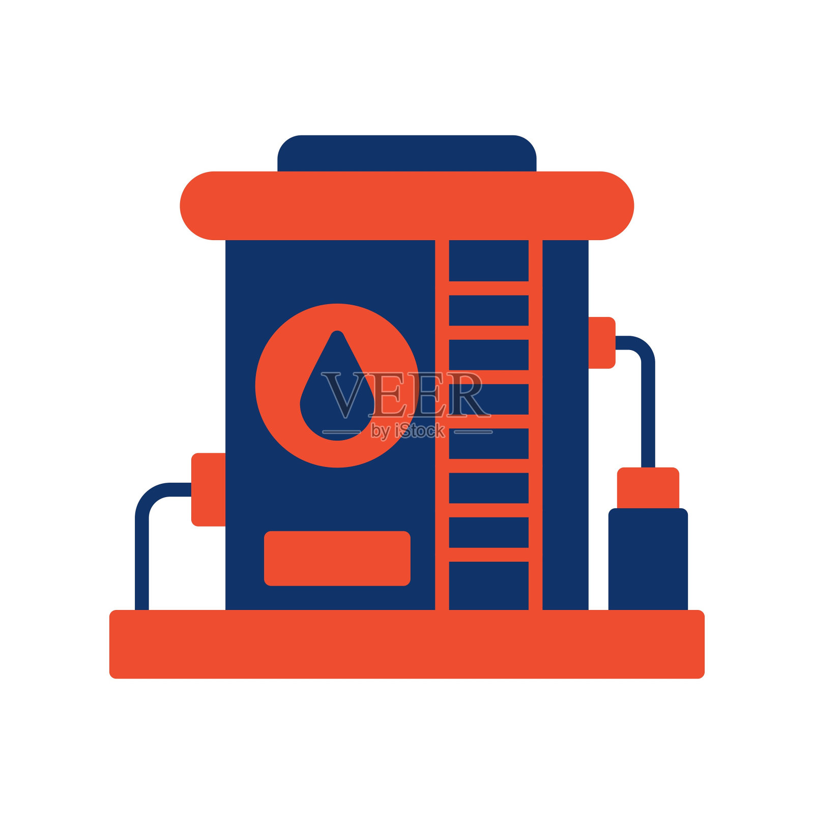 油箱图标插画图片素材