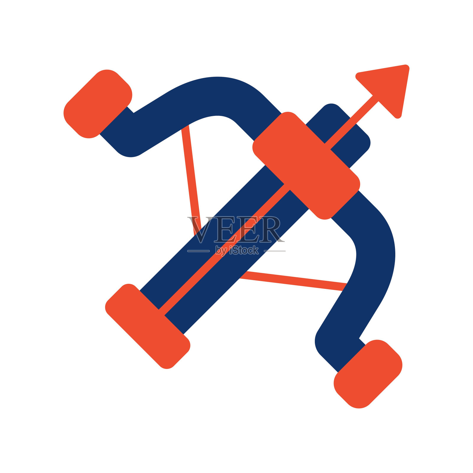 弩图标插画图片素材