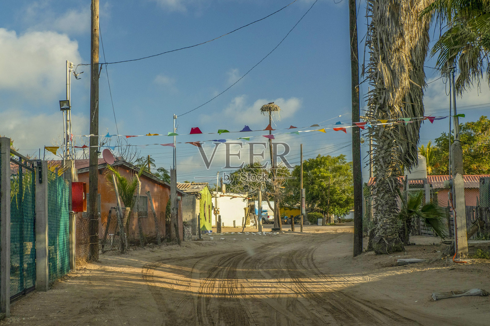 阿道夫·洛佩斯·马特奥位于墨西哥南部下加利福尼亚州的一个偏远村庄照片摄影图片