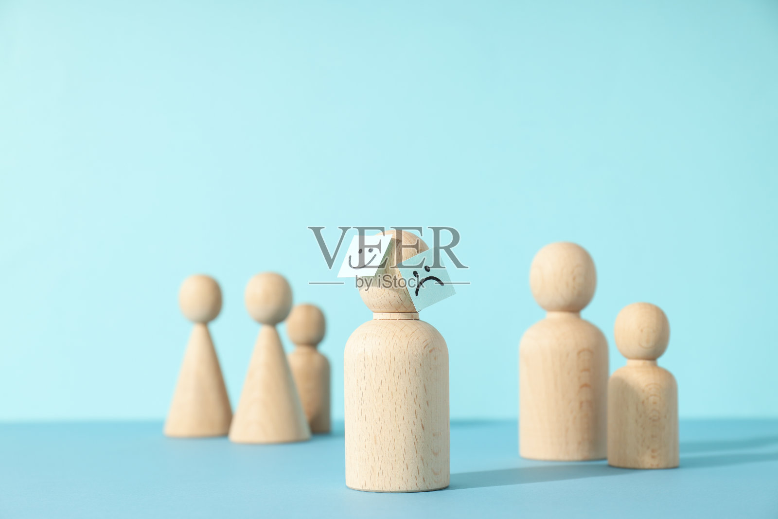 精神障碍-双相情感障碍，空白文字照片摄影图片